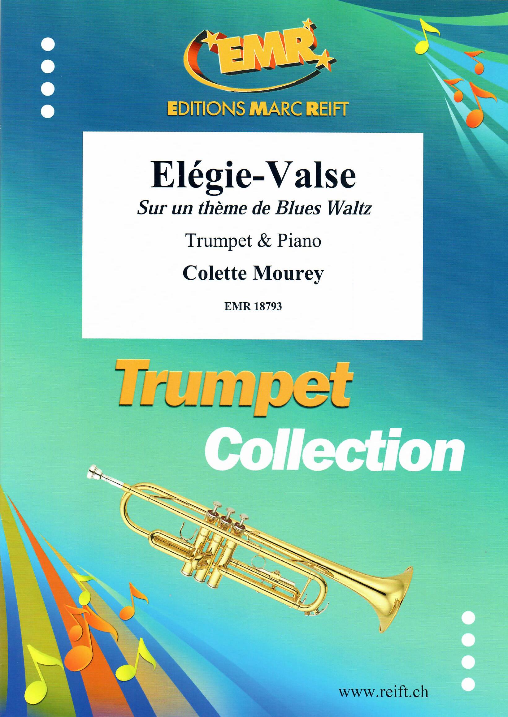 ELéGIE-VALSE, SOLOS - B♭. Cornet/Trumpet with Piano