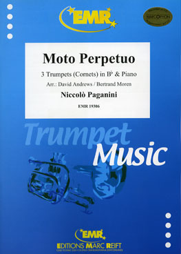 MOTO PERPETUO, SOLOS - B♭. Cornet/Trumpet with Piano