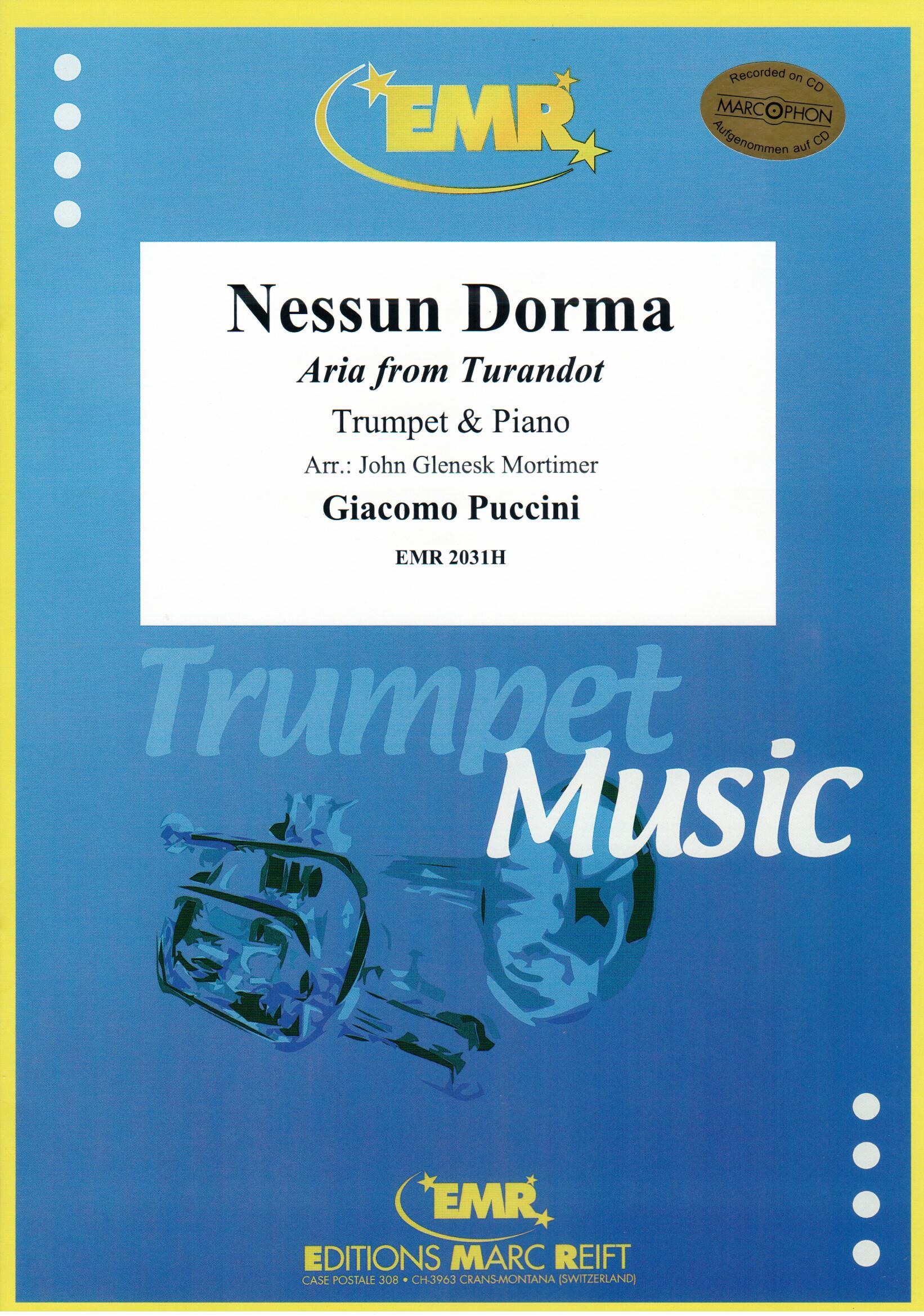 NESSUN DORMA, SOLOS - B♭. Cornet/Trumpet with Piano