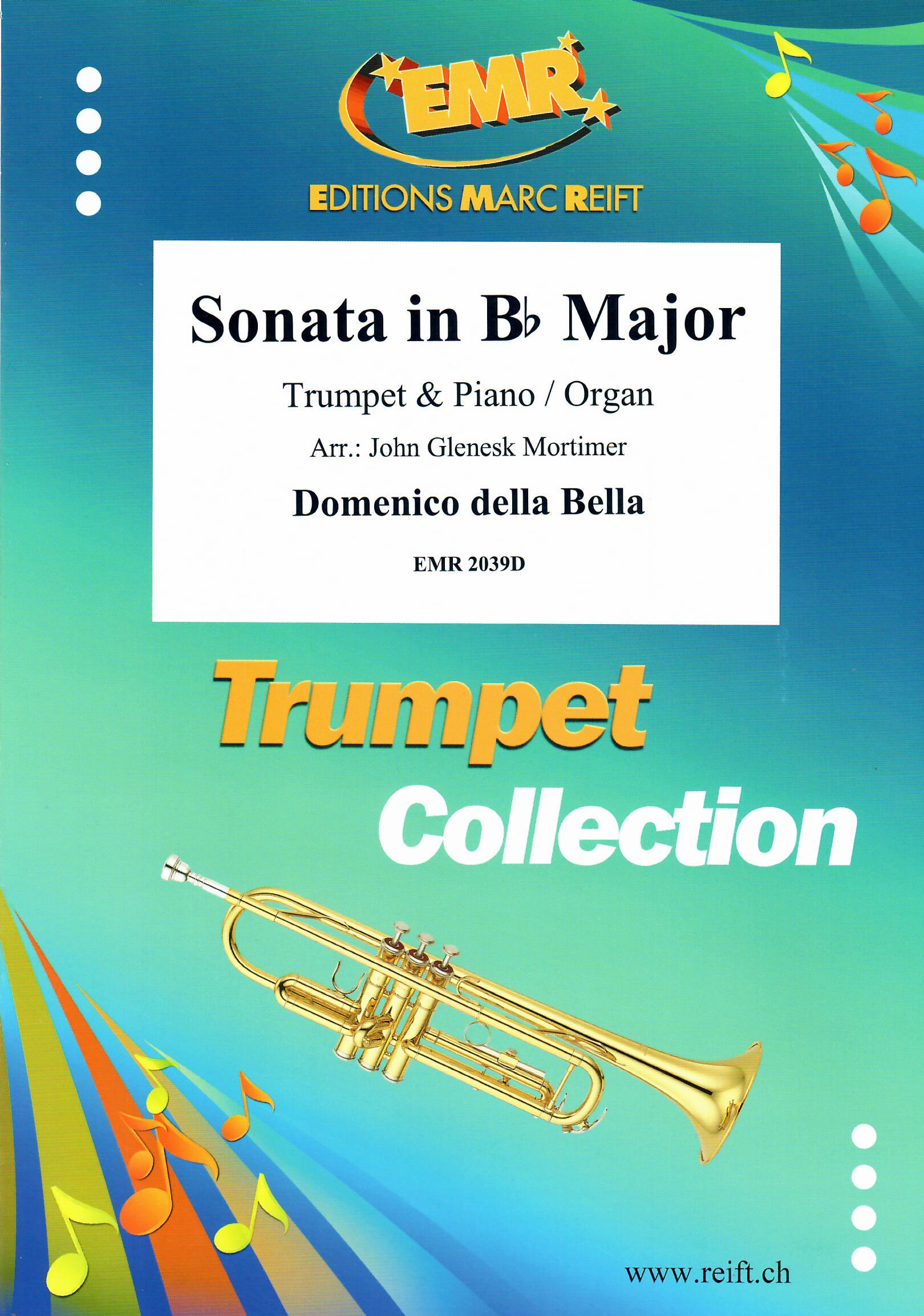 SONATA IN BB MAJOR, SOLOS - B♭. Cornet/Trumpet with Piano