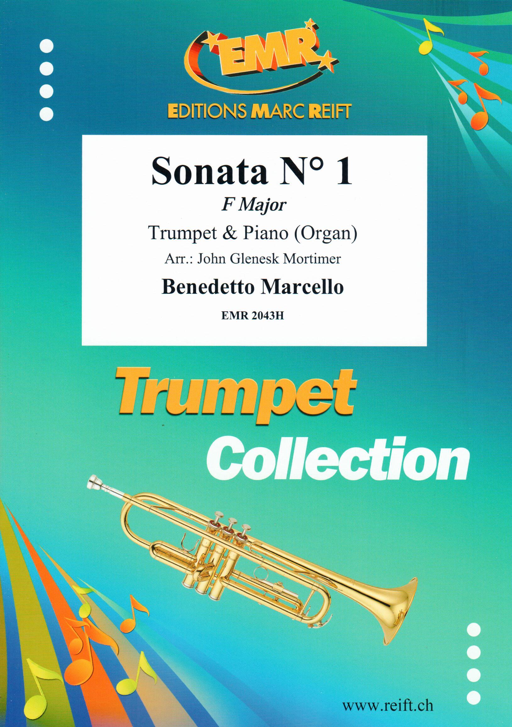 SONATA N° 1 IN F MAJOR, SOLOS - B♭. Cornet/Trumpet with Piano