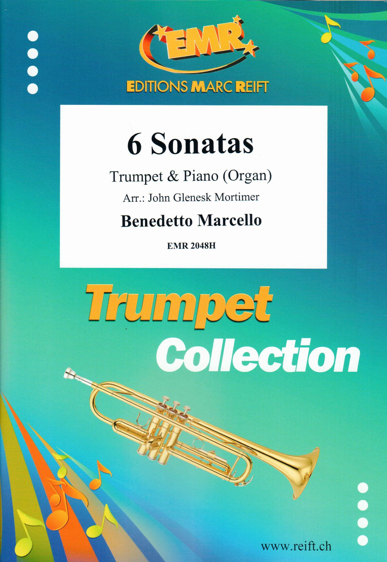 6 SONATAS, SOLOS - B♭. Cornet/Trumpet with Piano