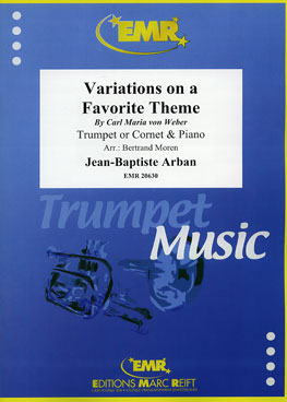 VARIATIONS ON A FAVORITE THEME, SOLOS - B♭. Cornet/Trumpet with Piano