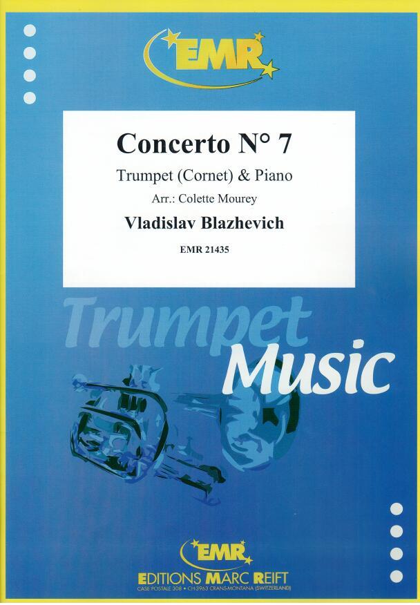CONCERTO N° 7, SOLOS - B♭. Cornet/Trumpet with Piano