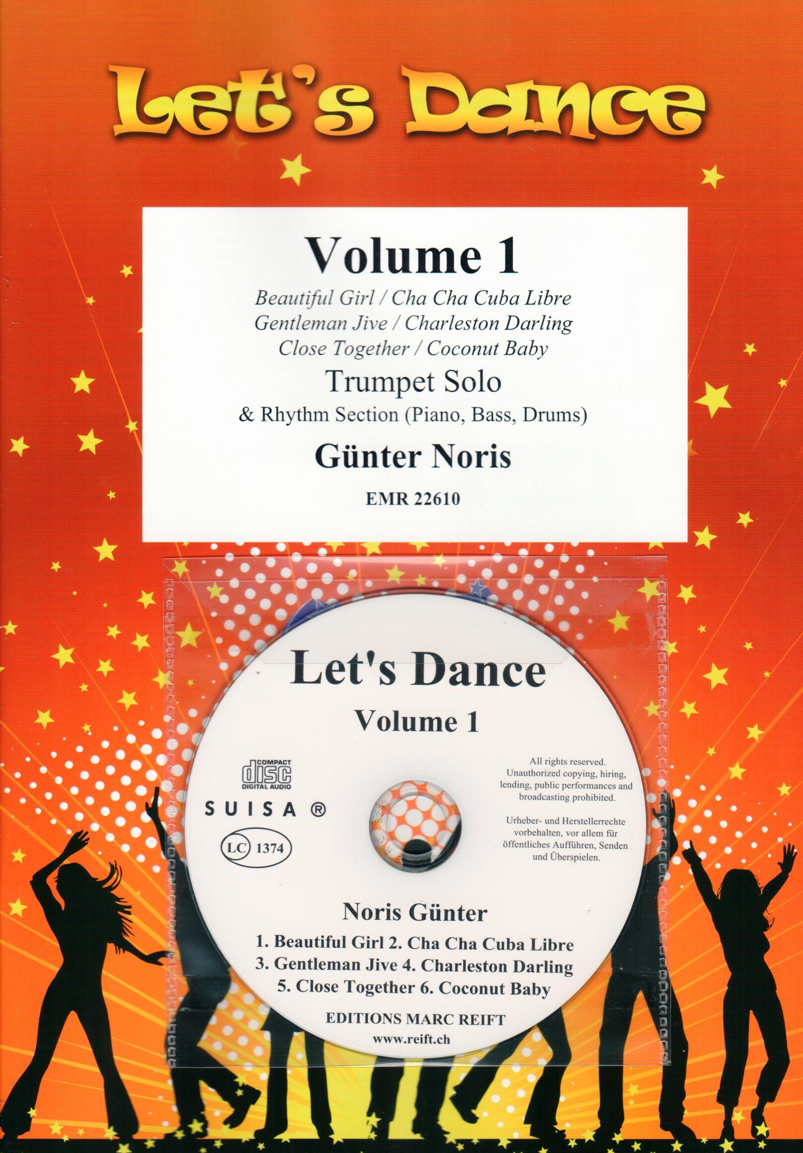 LET'S DANCE VOLUME 1, SOLOS - B♭. Cornet/Trumpet with Piano