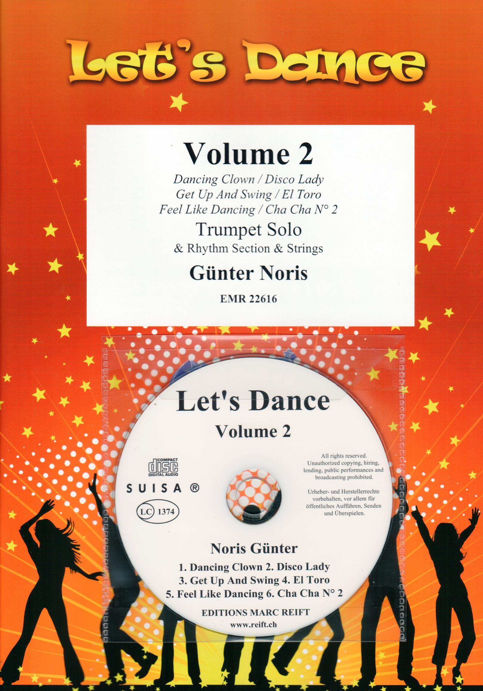 LET'S DANCE VOLUME 2, SOLOS - B♭. Cornet/Trumpet with Piano