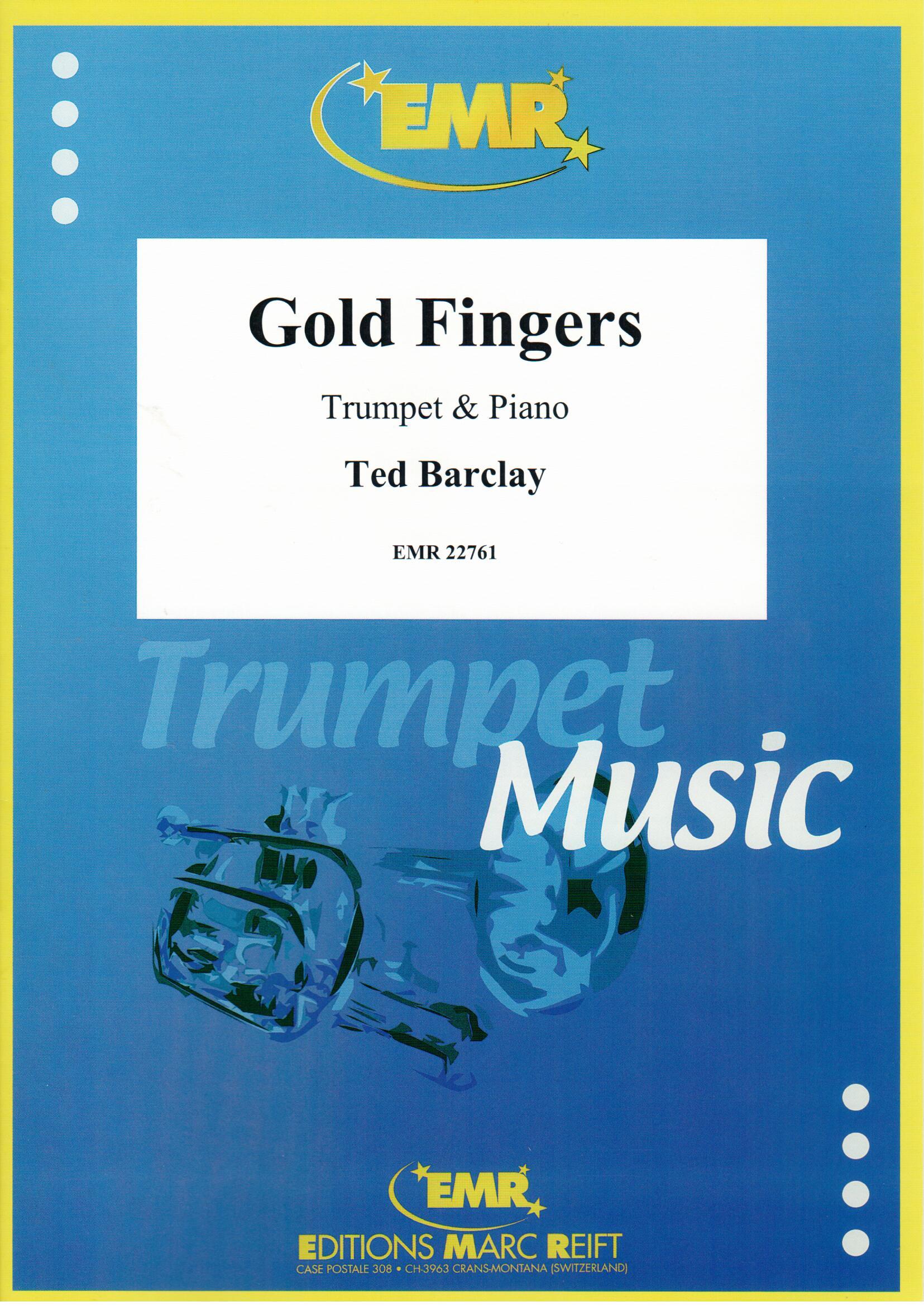 GOLD FINGERS, SOLOS - B♭. Cornet/Trumpet with Piano