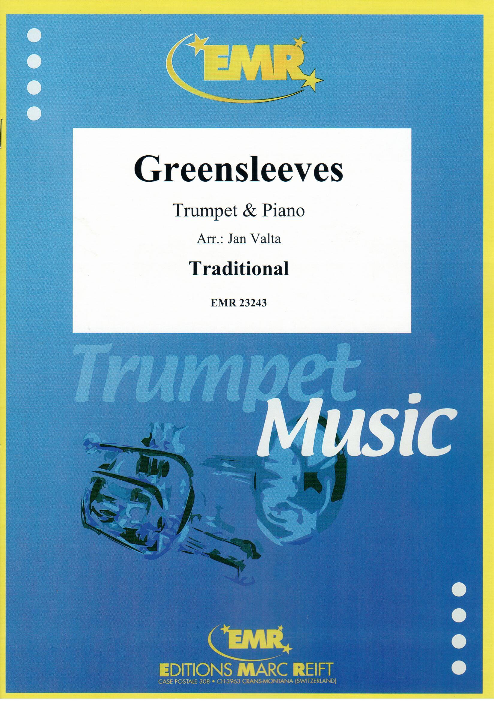 GREENSLEEVES, SOLOS - B♭. Cornet/Trumpet with Piano
