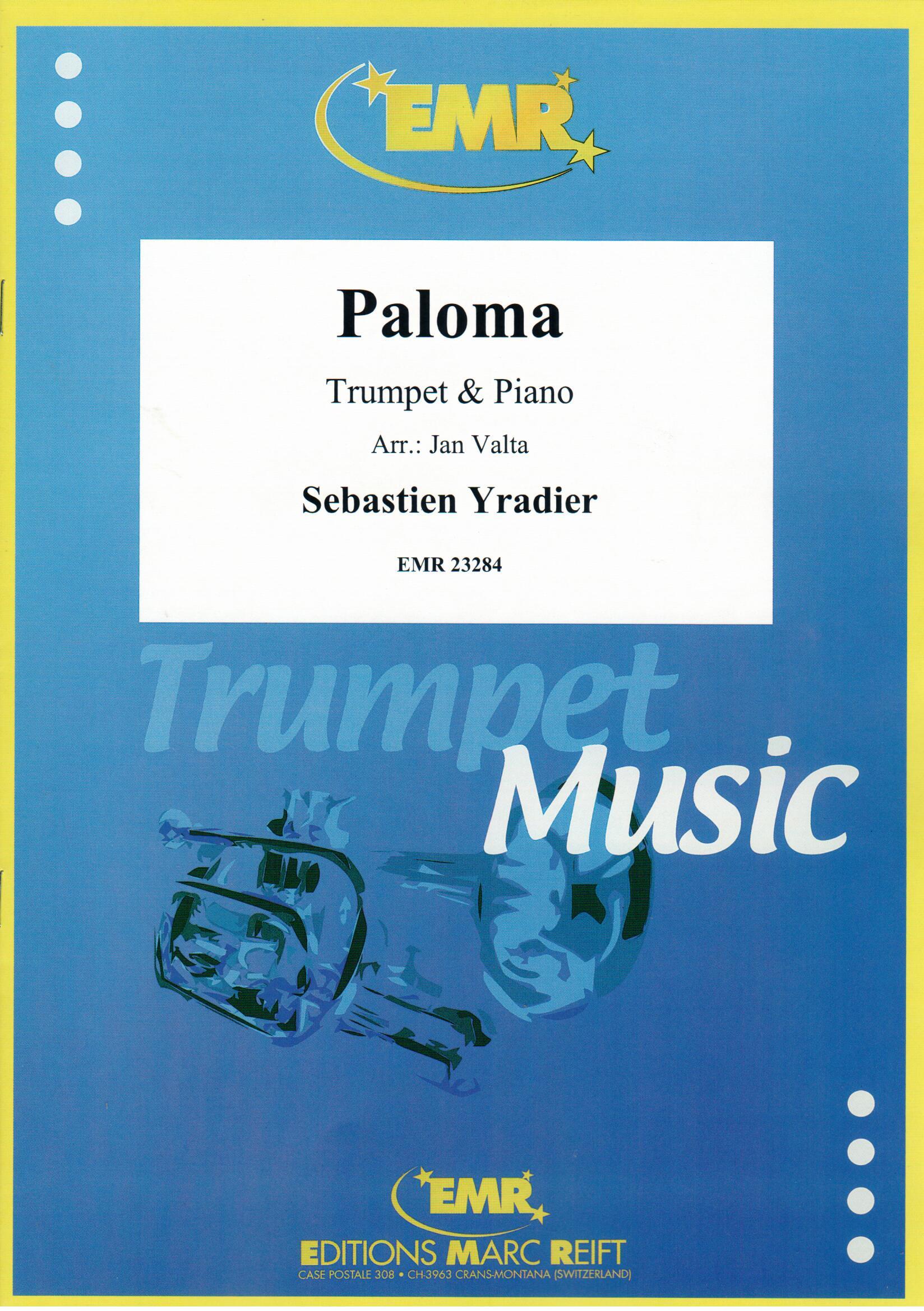 PALOMA, SOLOS - B♭. Cornet/Trumpet with Piano