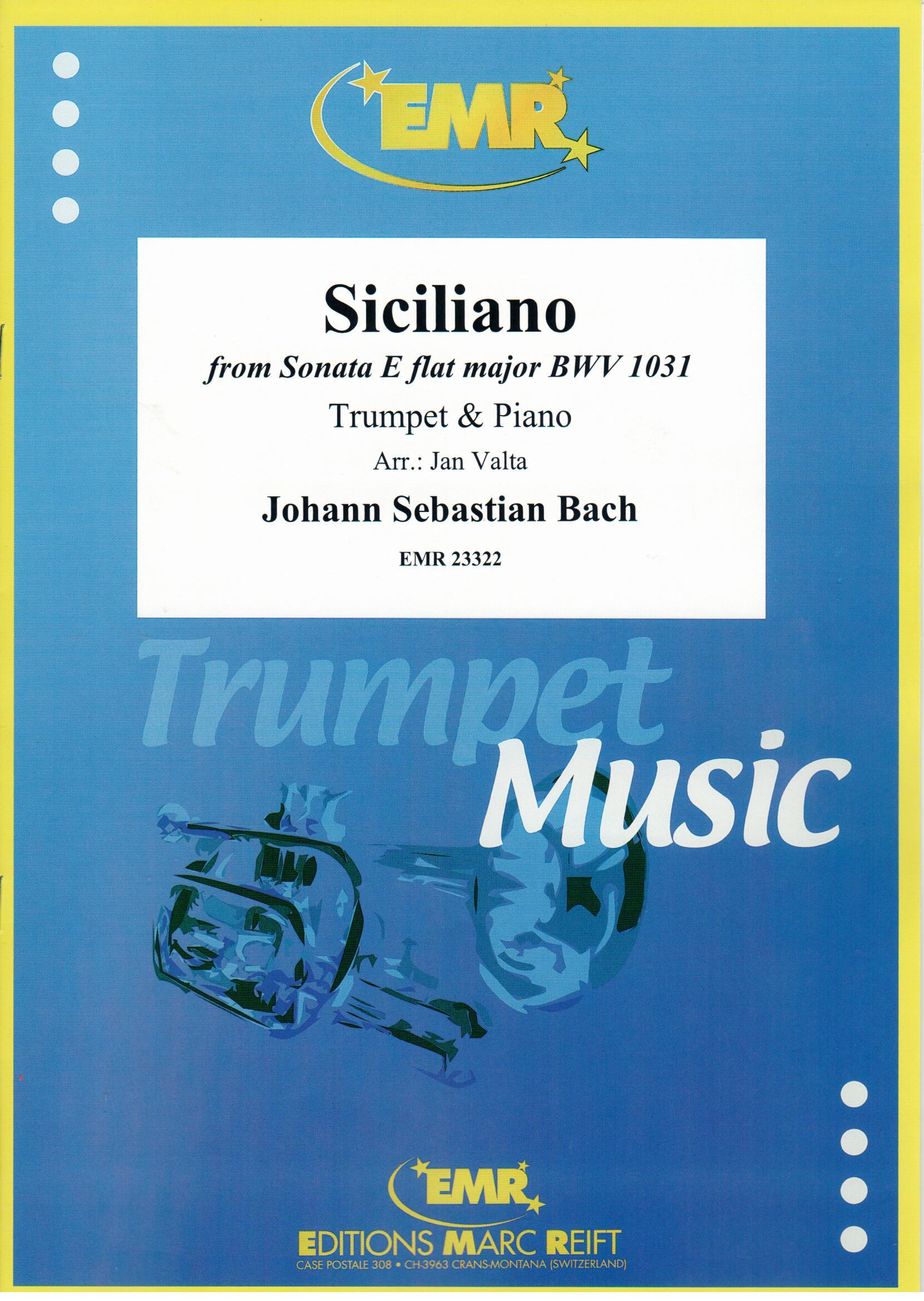 SICILIANO, SOLOS - B♭. Cornet/Trumpet with Piano