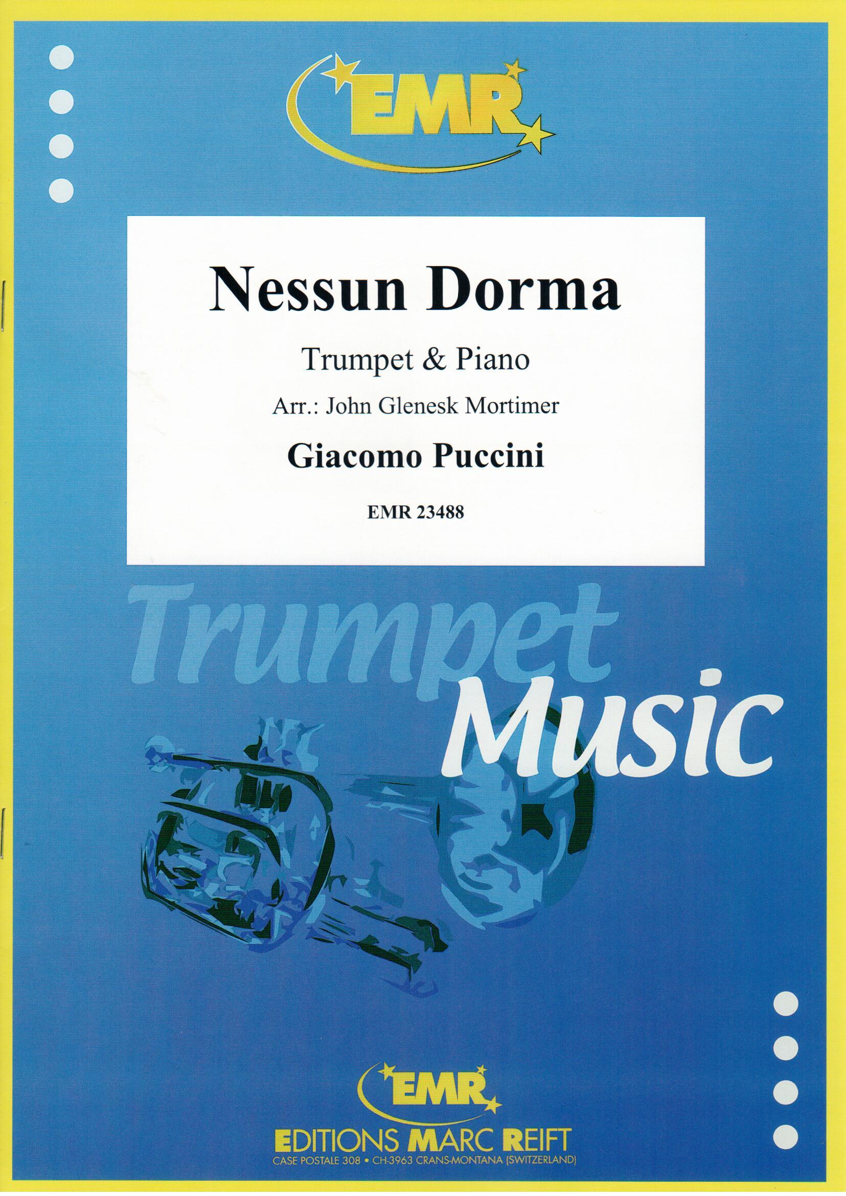 NESSUN DORMA, SOLOS - B♭. Cornet/Trumpet with Piano