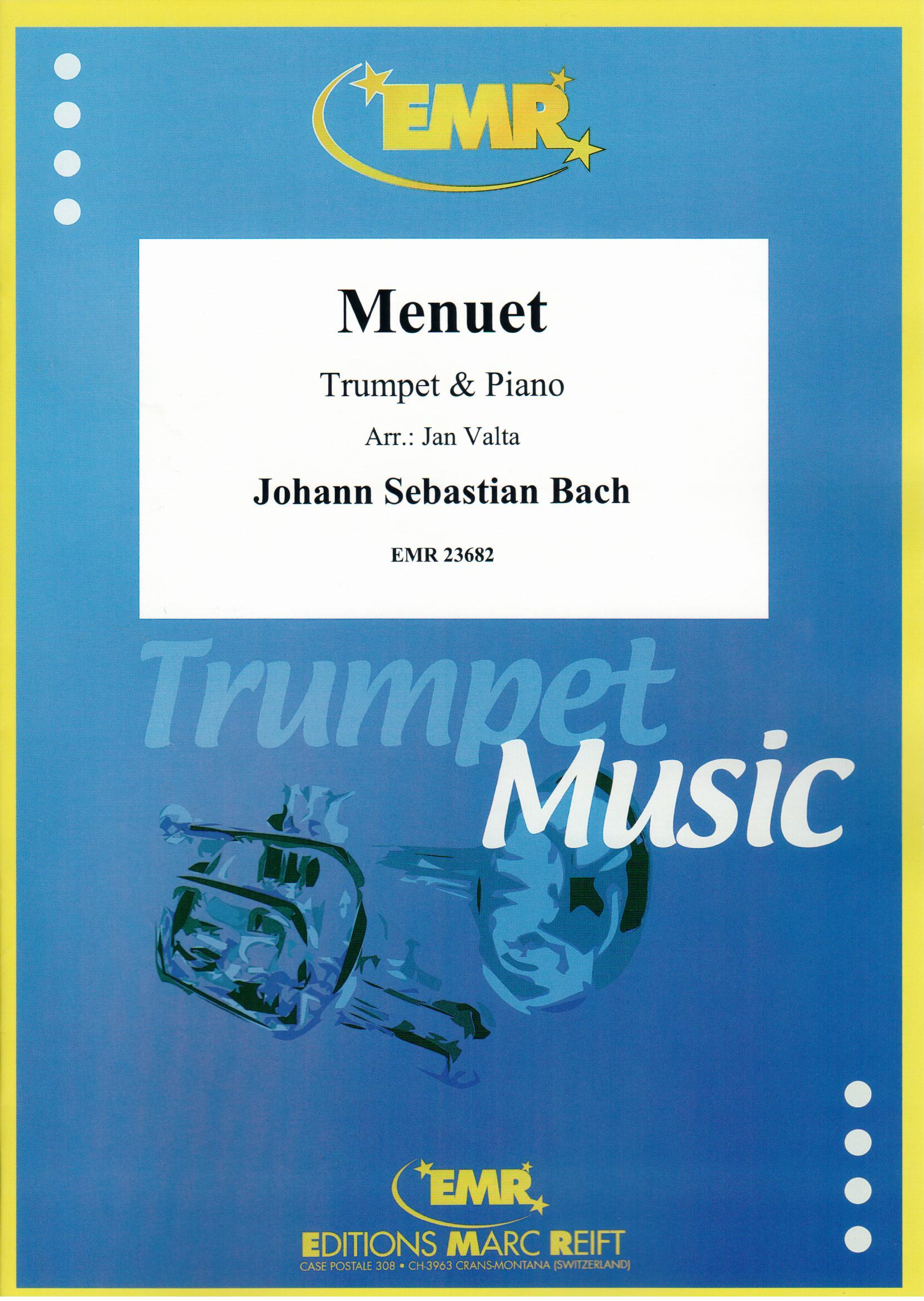 MENUET, SOLOS - B♭. Cornet/Trumpet with Piano