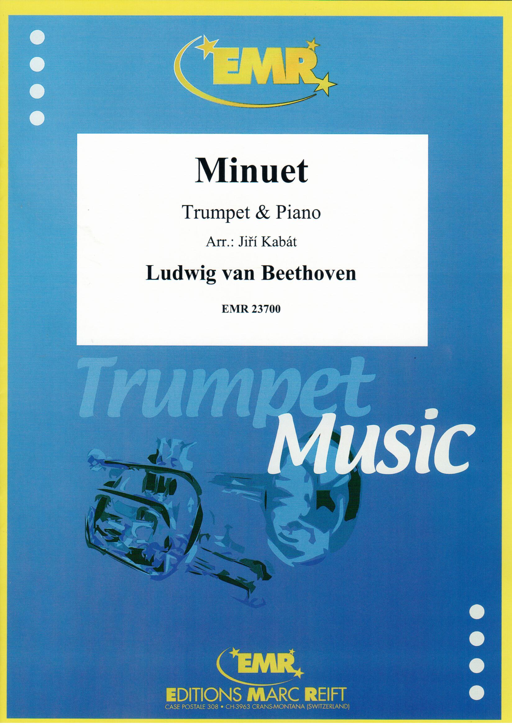 MINUET, SOLOS - B♭. Cornet/Trumpet with Piano