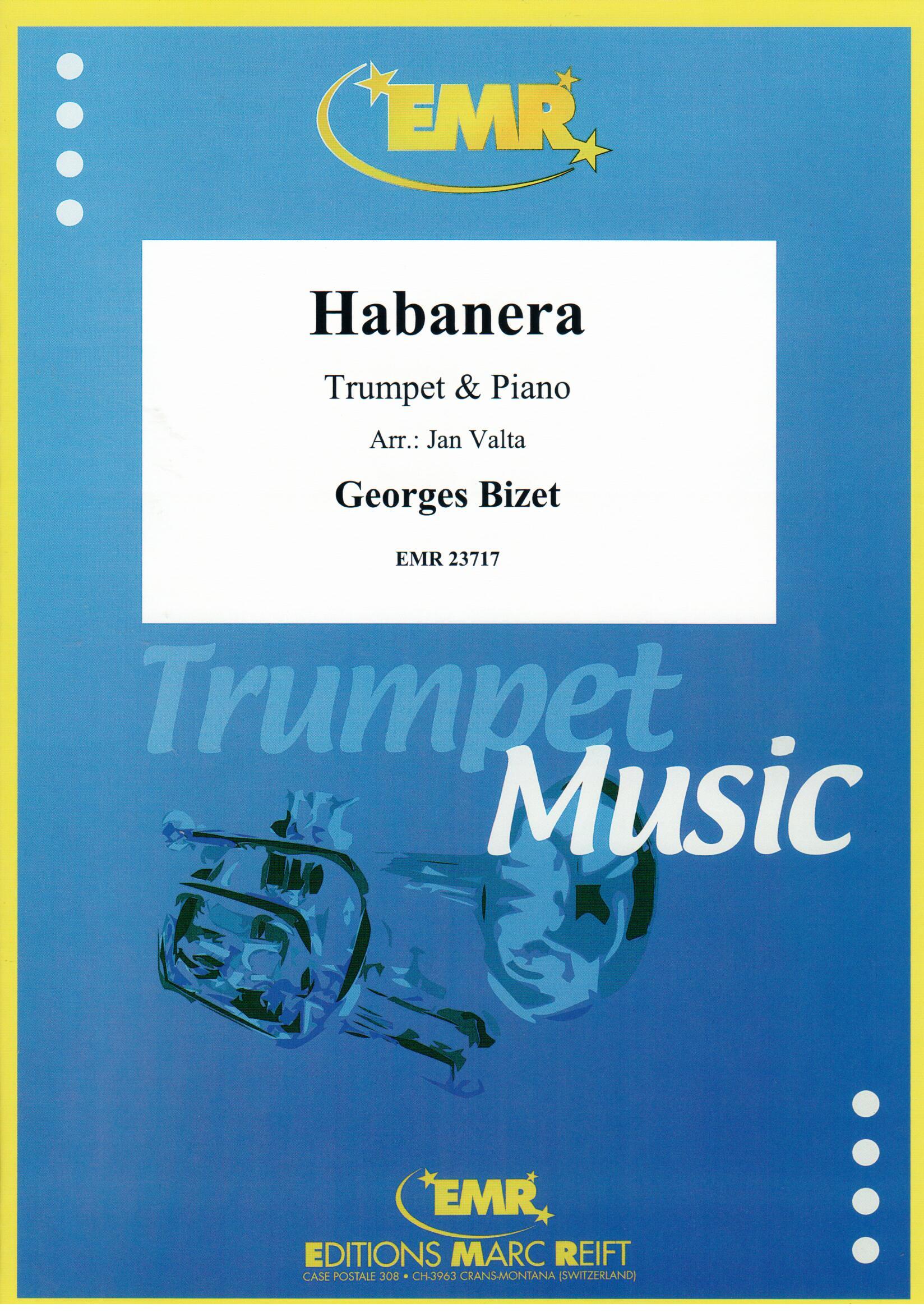 HABANERA, SOLOS - B♭. Cornet/Trumpet with Piano