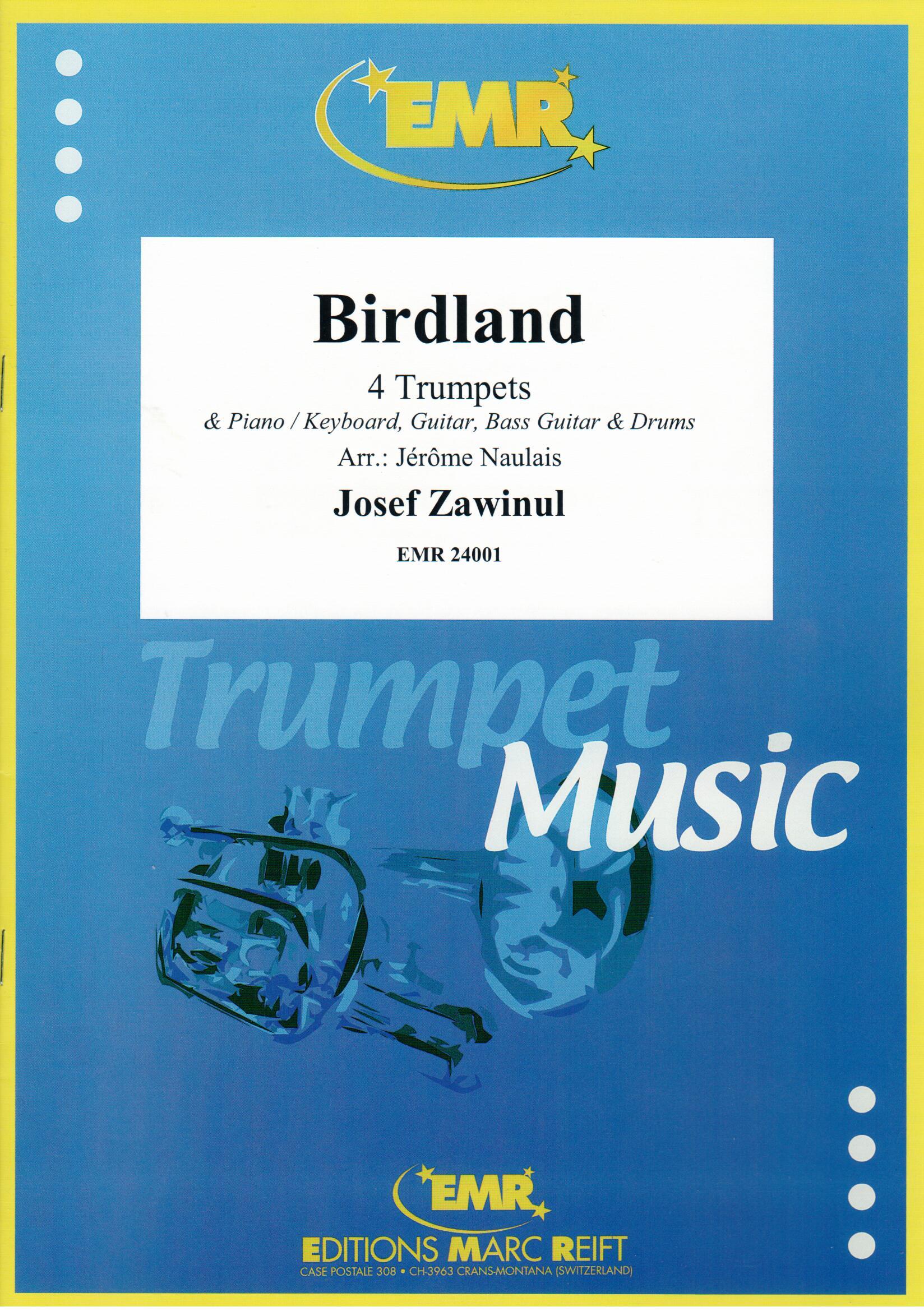 BIRDLAND, SOLOS - B♭. Cornet/Trumpet with Piano