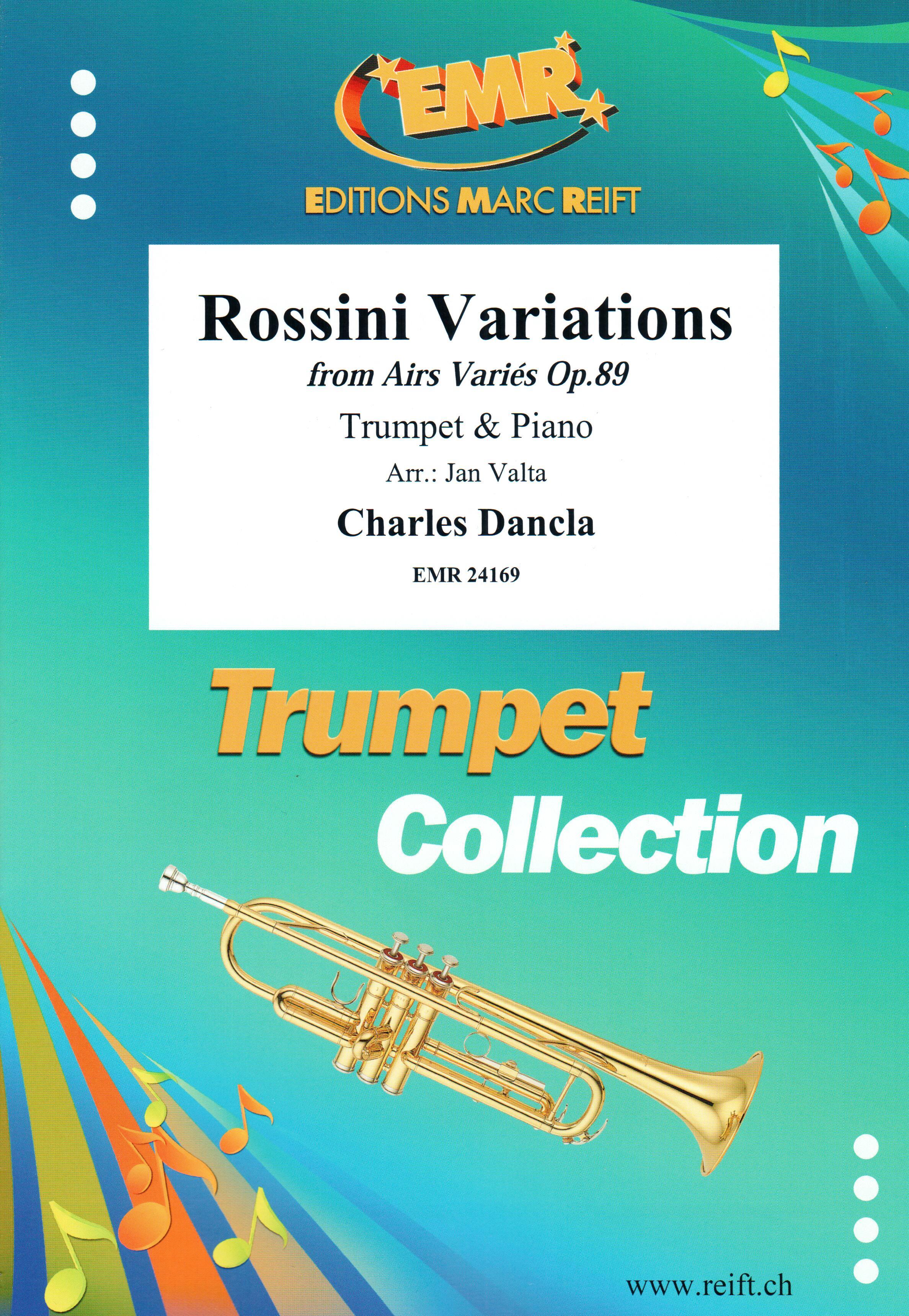 ROSSINI VARIATIONS, SOLOS - B♭. Cornet/Trumpet with Piano
