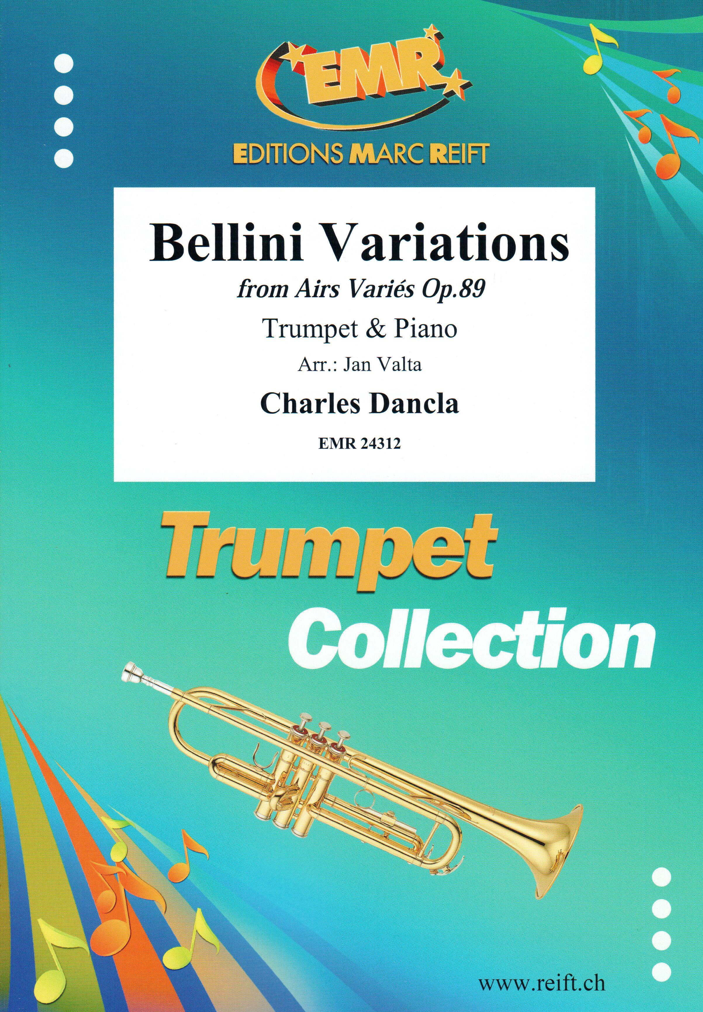 BELLINI VARIATIONS, SOLOS - B♭. Cornet/Trumpet with Piano