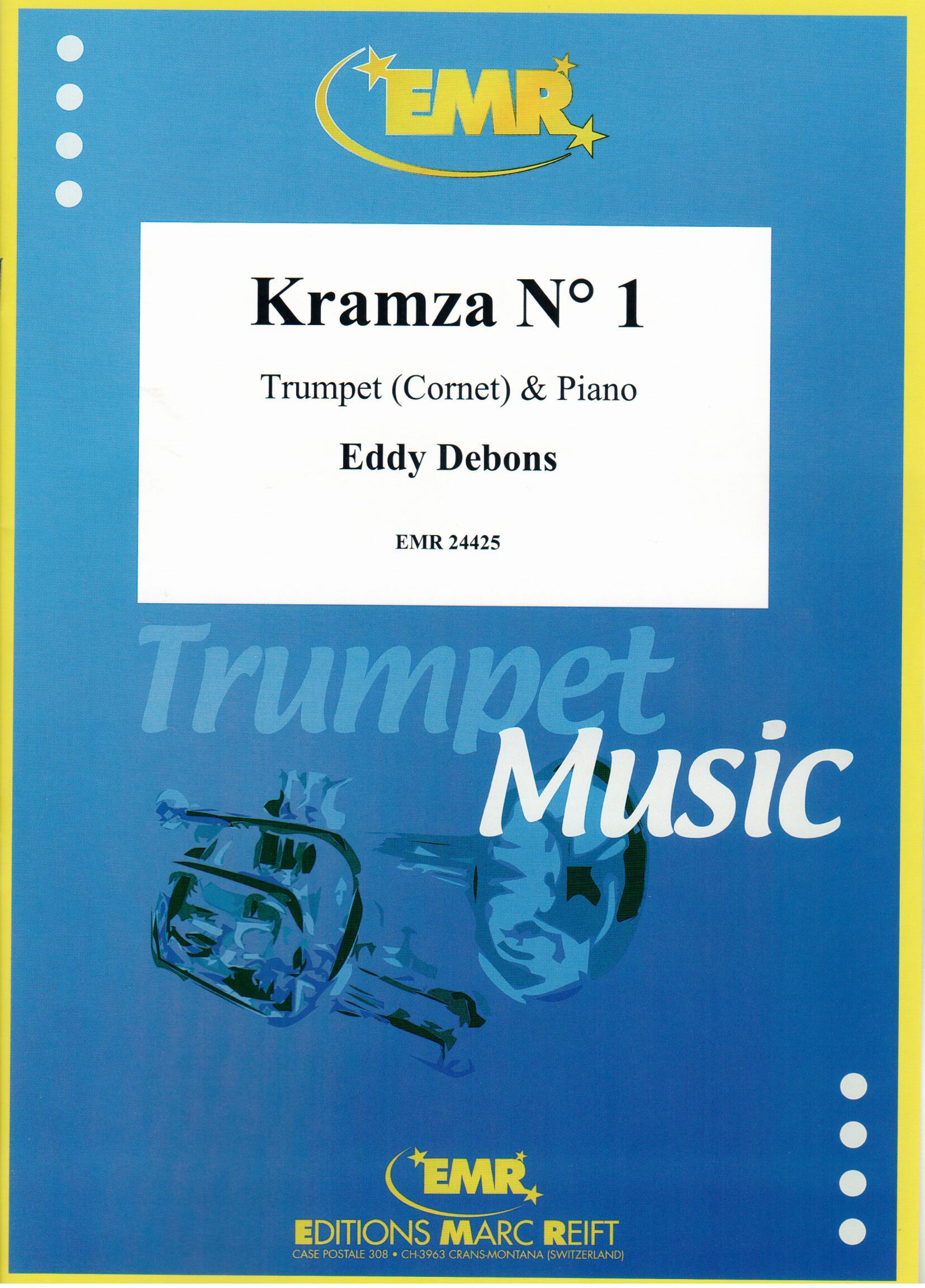 KRAMZA N° 1, SOLOS - B♭. Cornet/Trumpet with Piano
