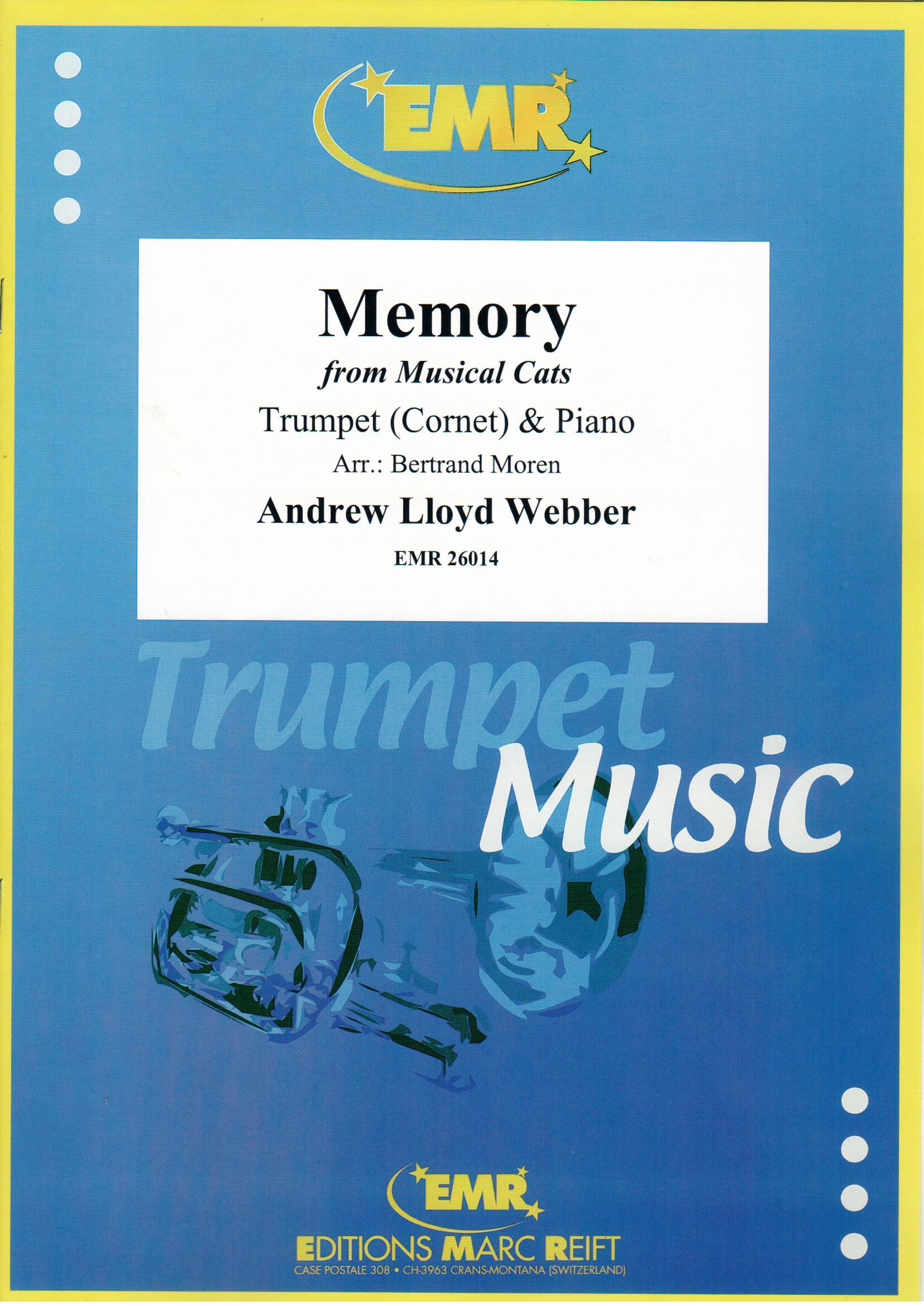 MEMORY, SOLOS - B♭. Cornet/Trumpet with Piano
