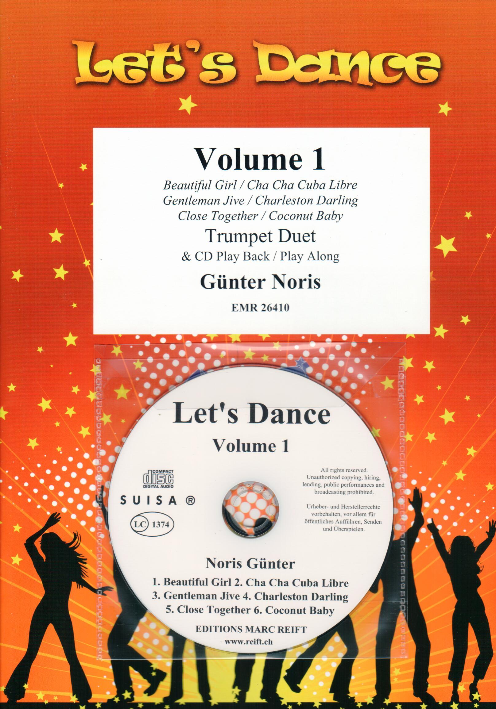 LET'S DANCE VOLUME 1, SOLOS - B♭. Cornet/Trumpet with Piano