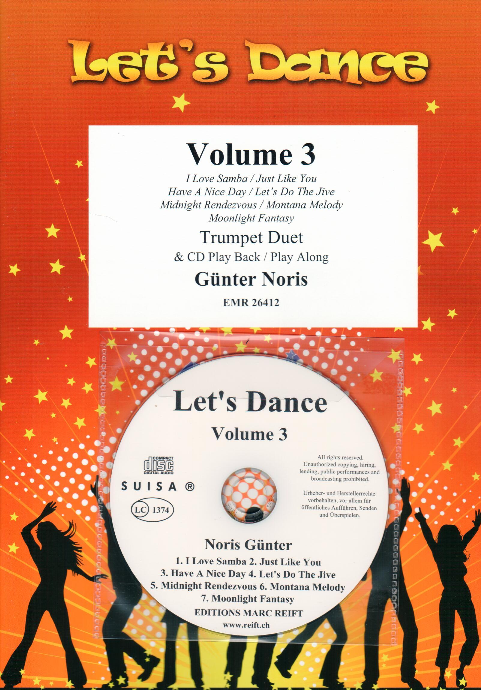 LET'S DANCE VOLUME 3, SOLOS - B♭. Cornet/Trumpet with Piano
