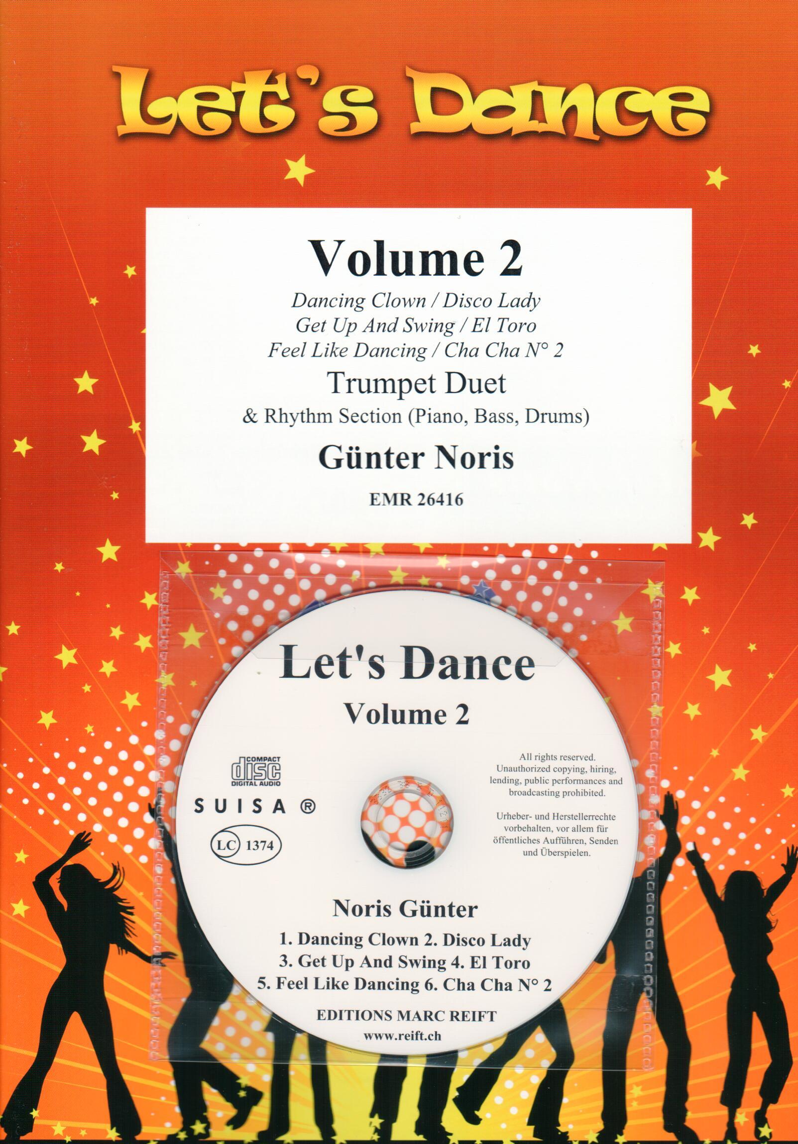 LET'S DANCE VOLUME 2, SOLOS - B♭. Cornet/Trumpet with Piano
