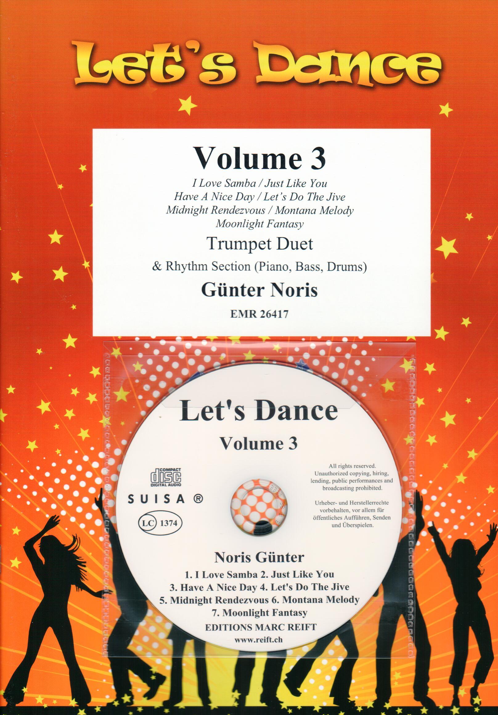 LET'S DANCE VOLUME 3, SOLOS - B♭. Cornet/Trumpet with Piano