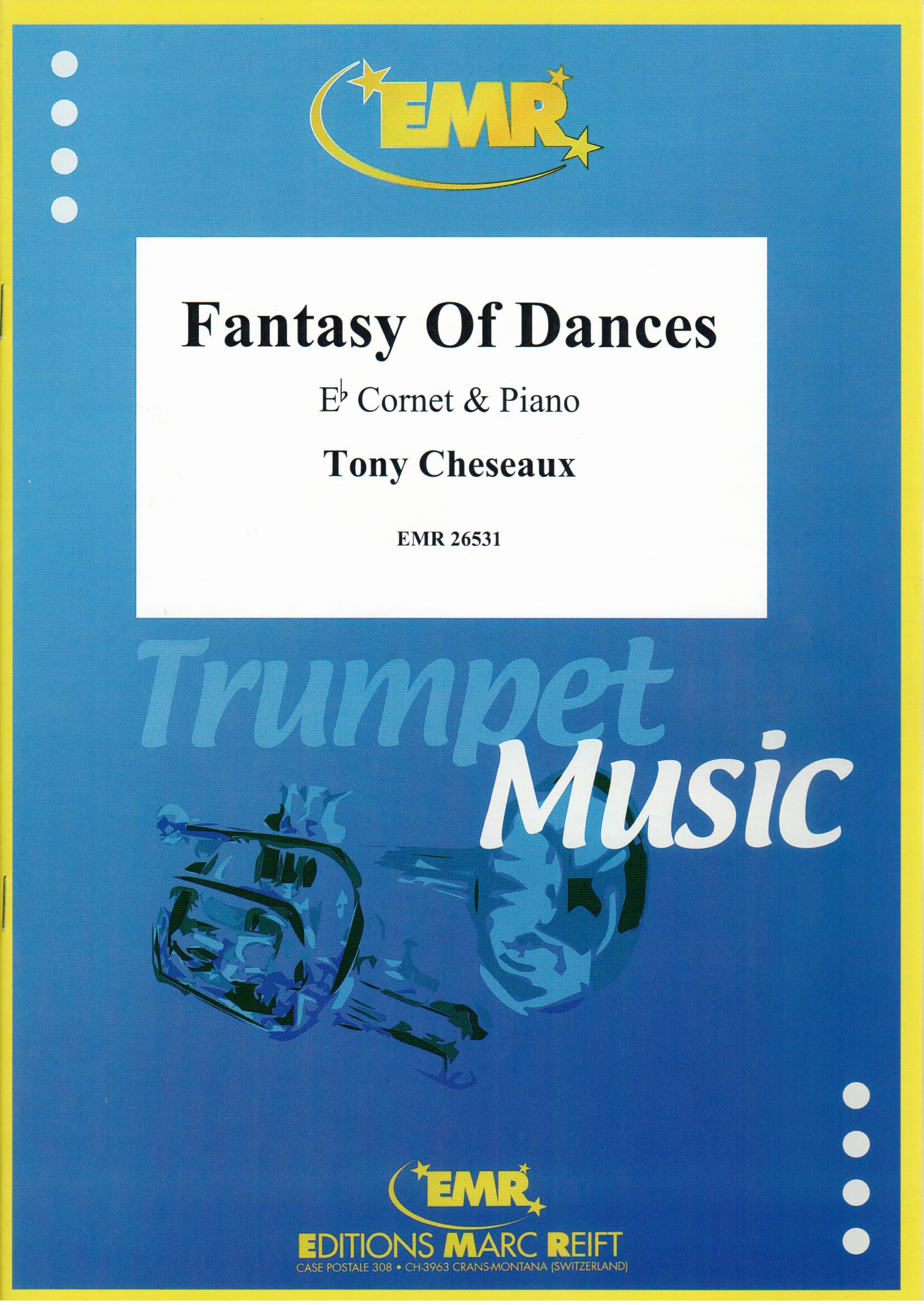 FANTASY OF DANCES, SOLOS - B♭. Cornet/Trumpet with Piano