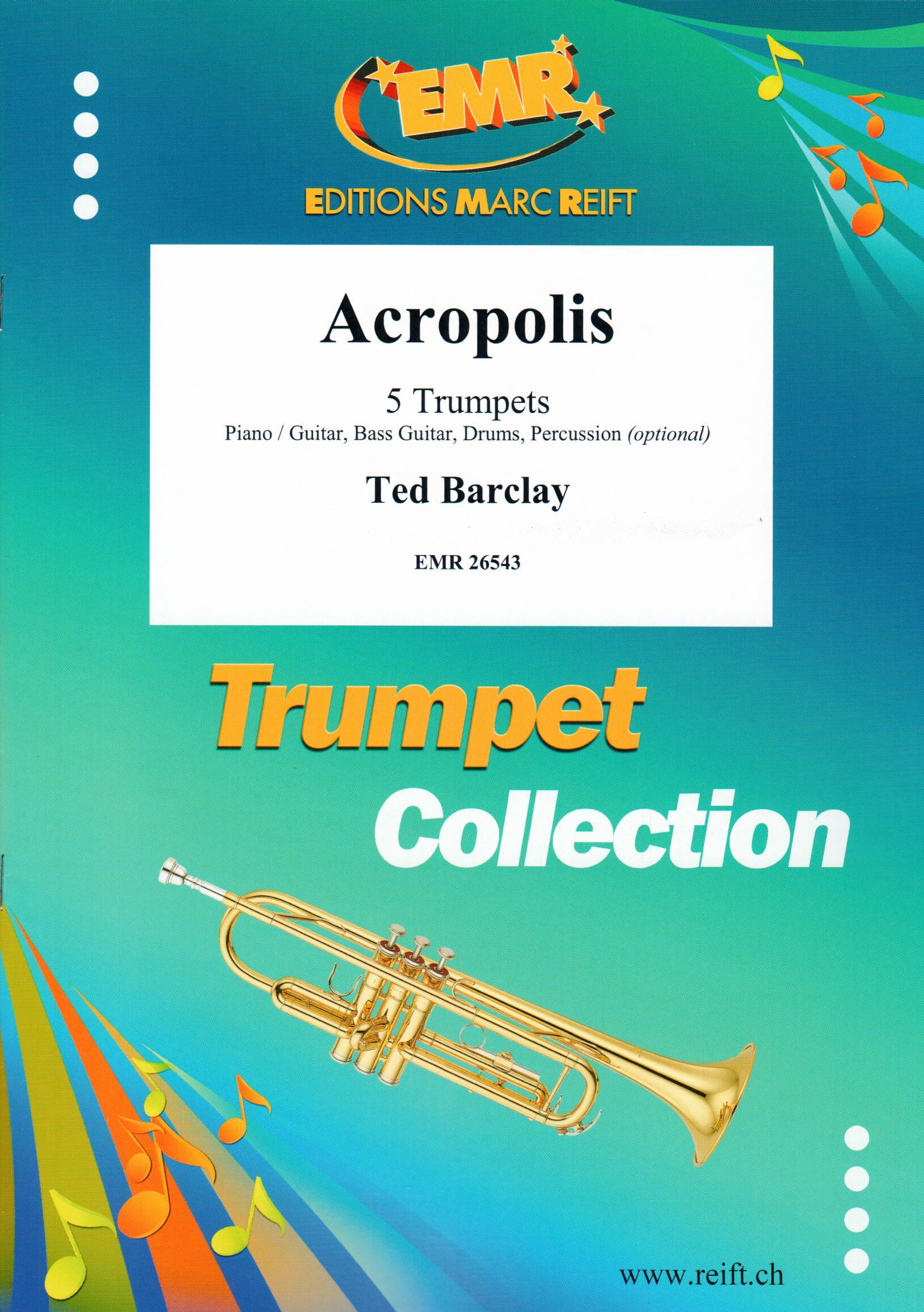 ACROPOLIS, SOLOS - B♭. Cornet/Trumpet with Piano