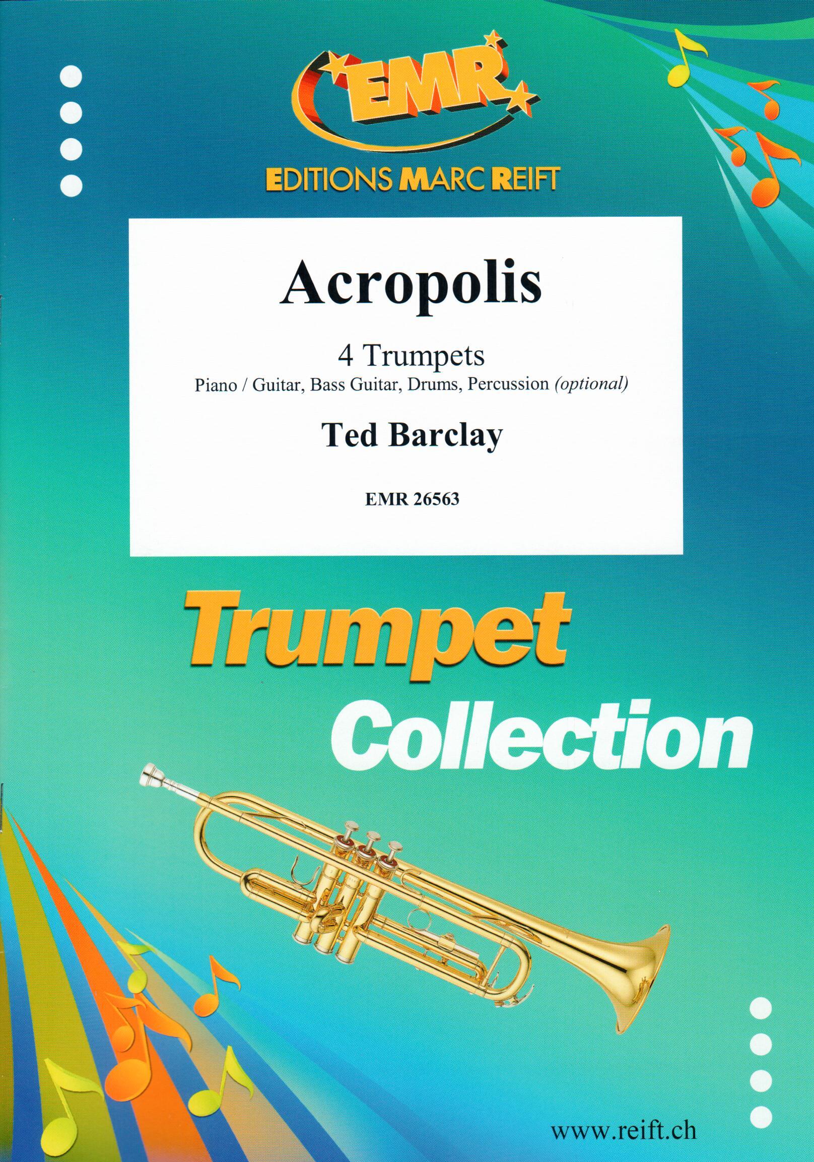 ACROPOLIS, SOLOS - B♭. Cornet/Trumpet with Piano