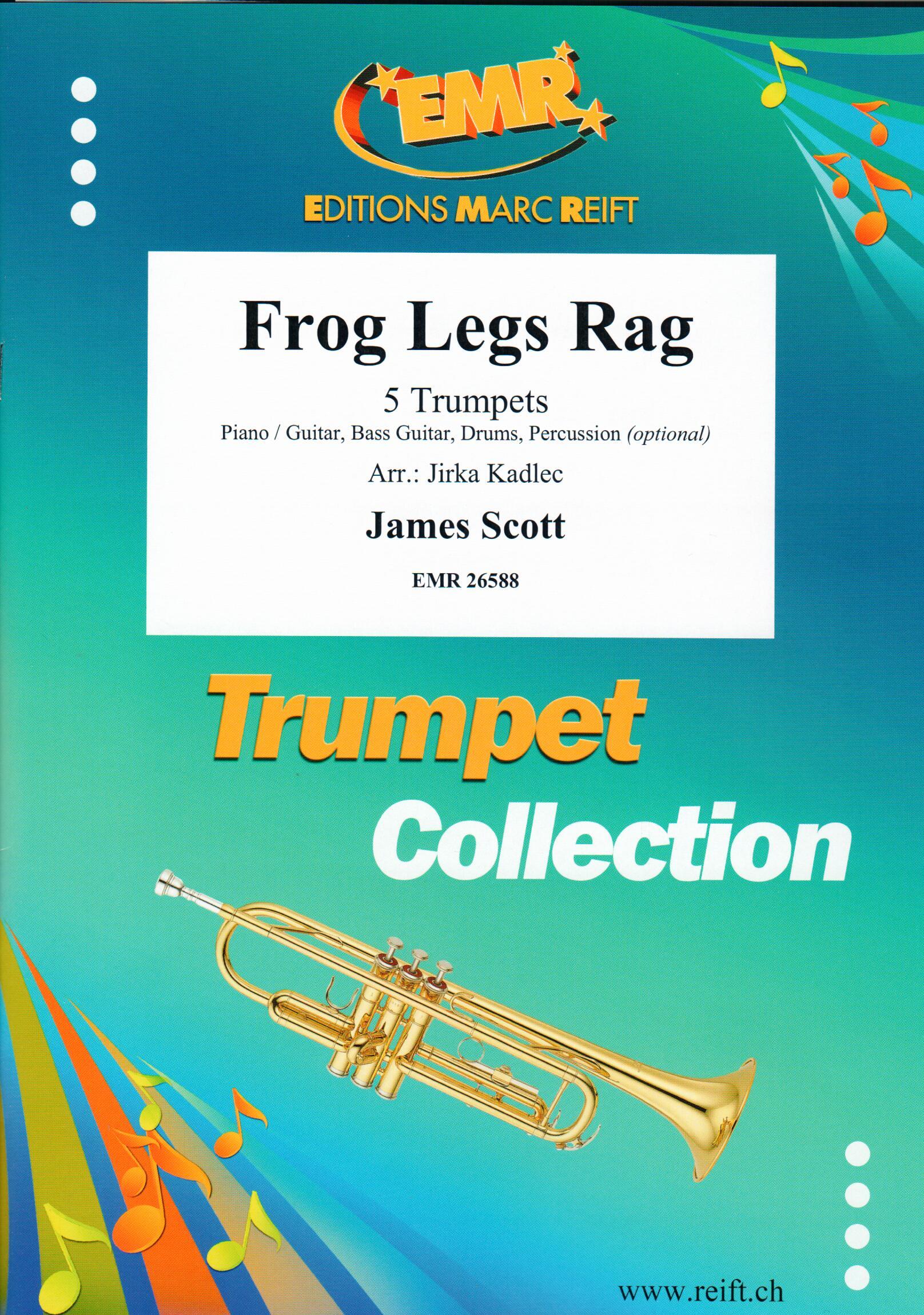 FROG LEGS RAG, SOLOS - B♭. Cornet/Trumpet with Piano