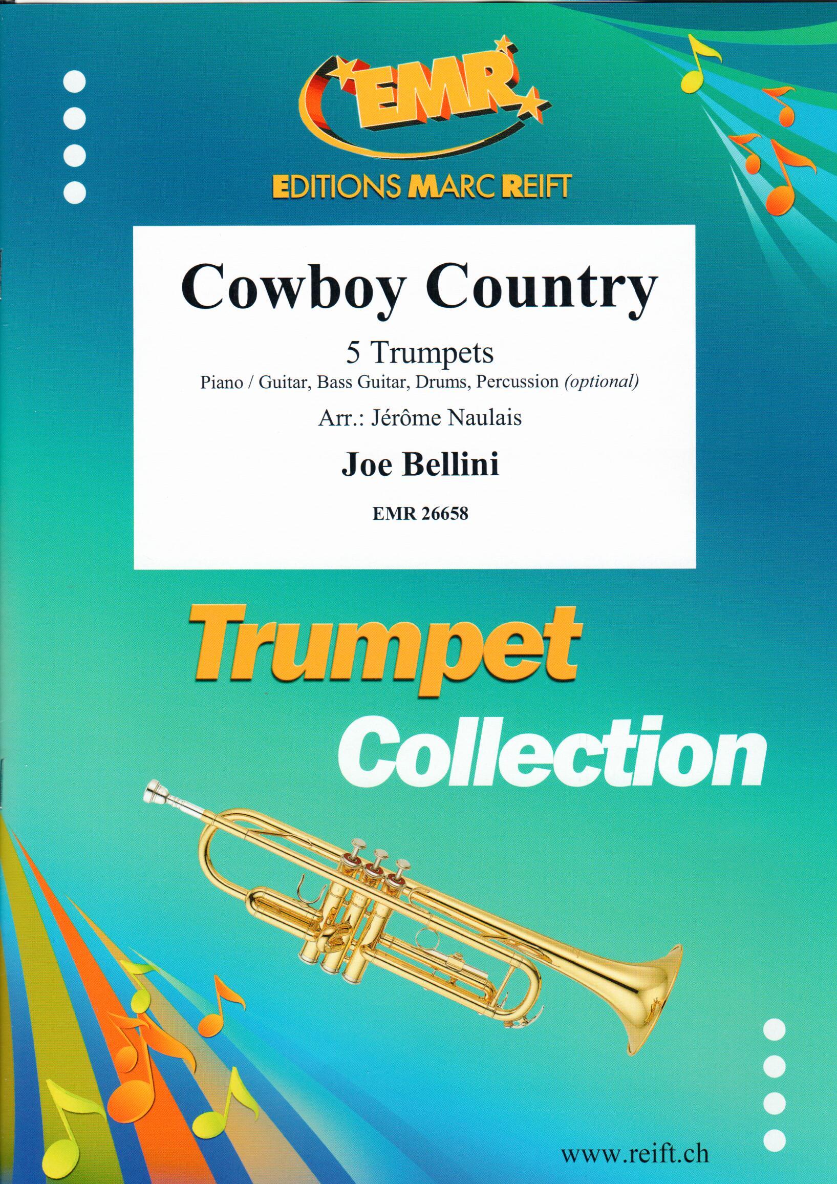 COWBOY COUNTRY, SOLOS - B♭. Cornet/Trumpet with Piano