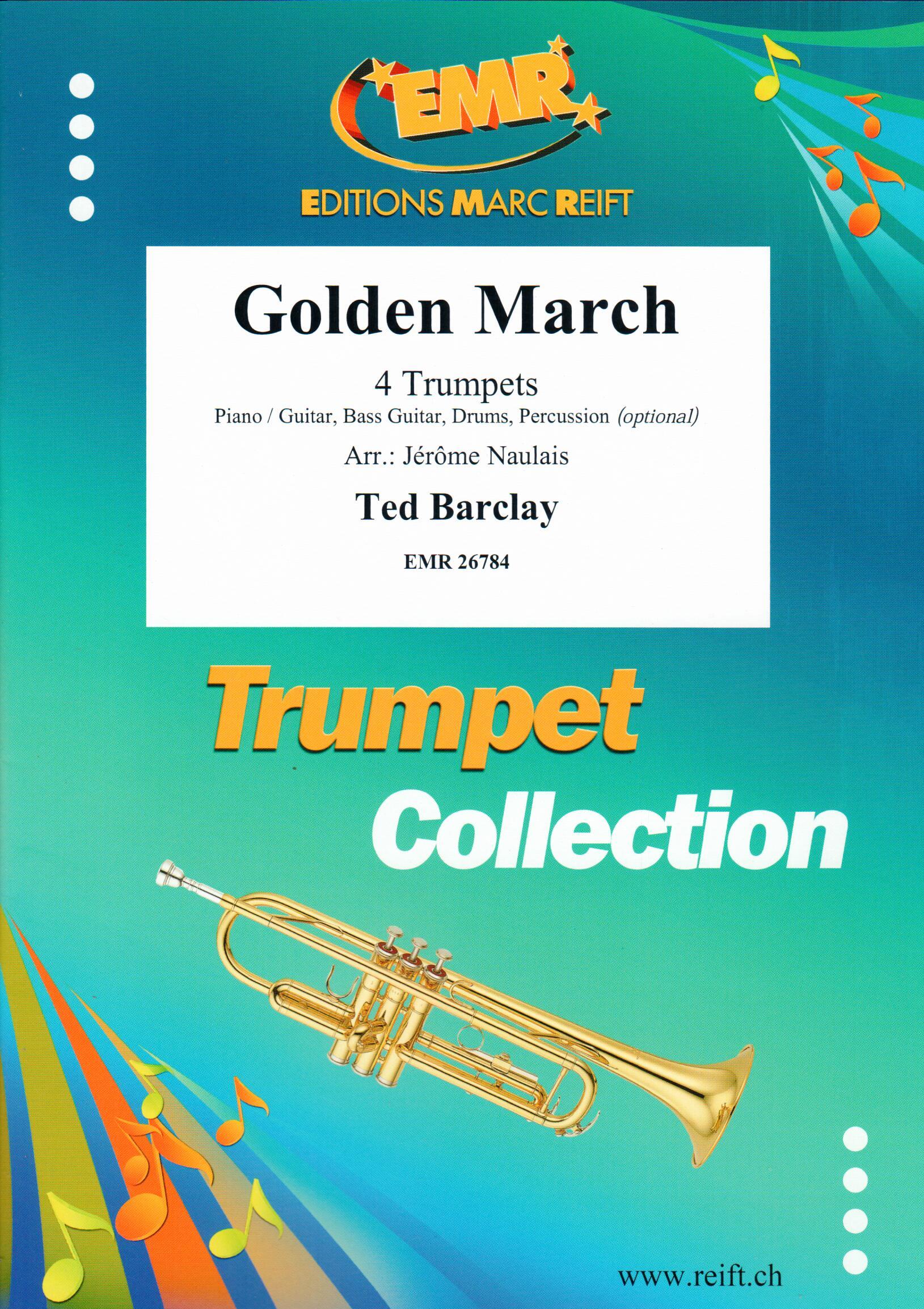 GOLDEN MARCH, SOLOS - B♭. Cornet/Trumpet with Piano