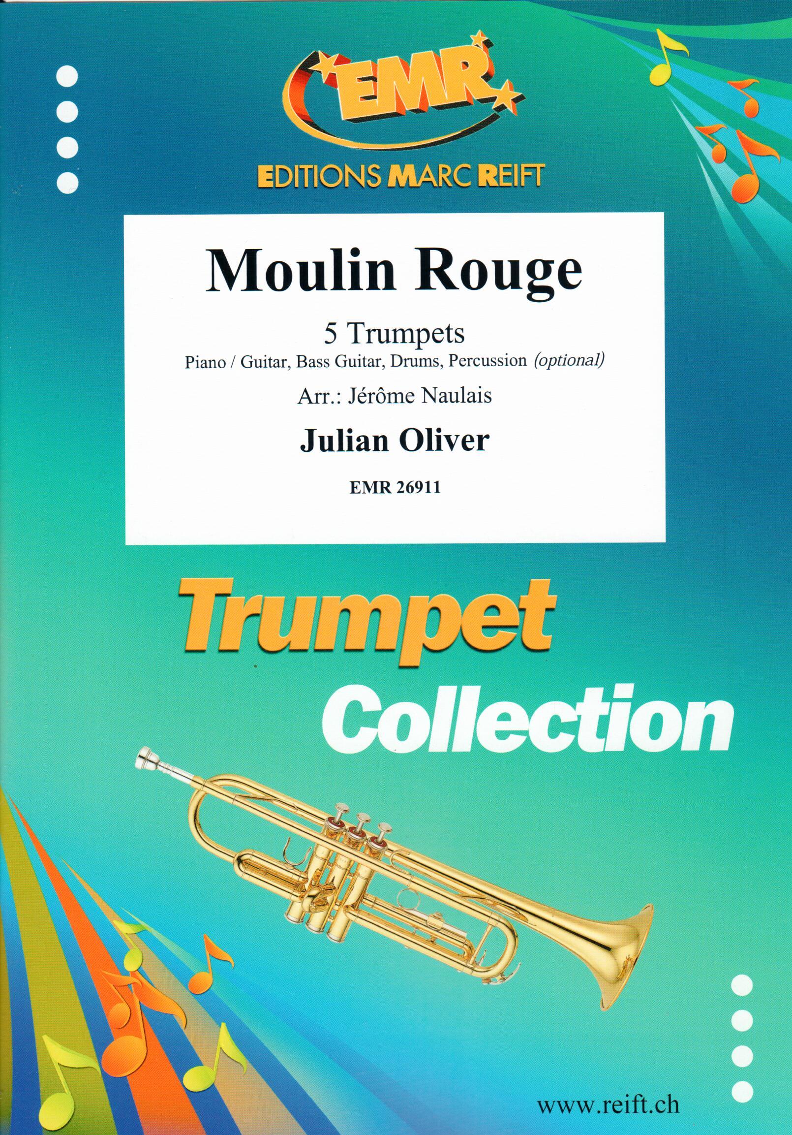 MOULIN ROUGE, SOLOS - B♭. Cornet/Trumpet with Piano