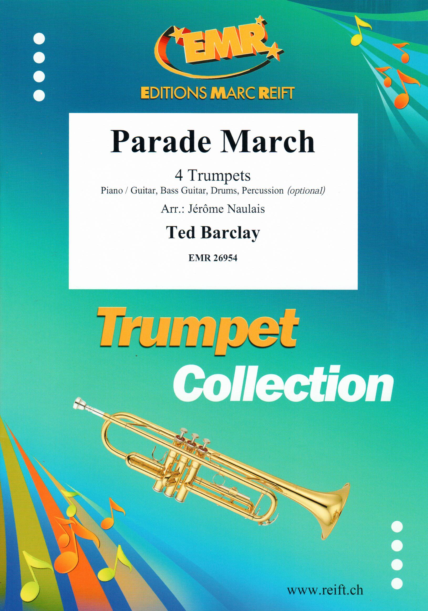 PARADE MARCH, SOLOS - B♭. Cornet/Trumpet with Piano
