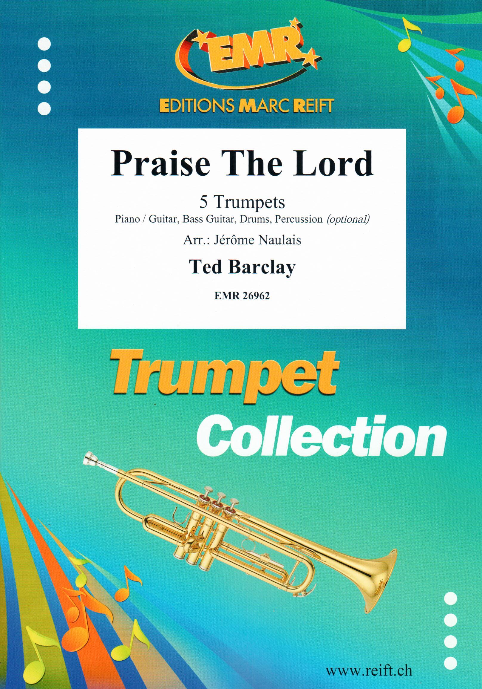 PRAISE THE LORD, SOLOS - B♭. Cornet/Trumpet with Piano
