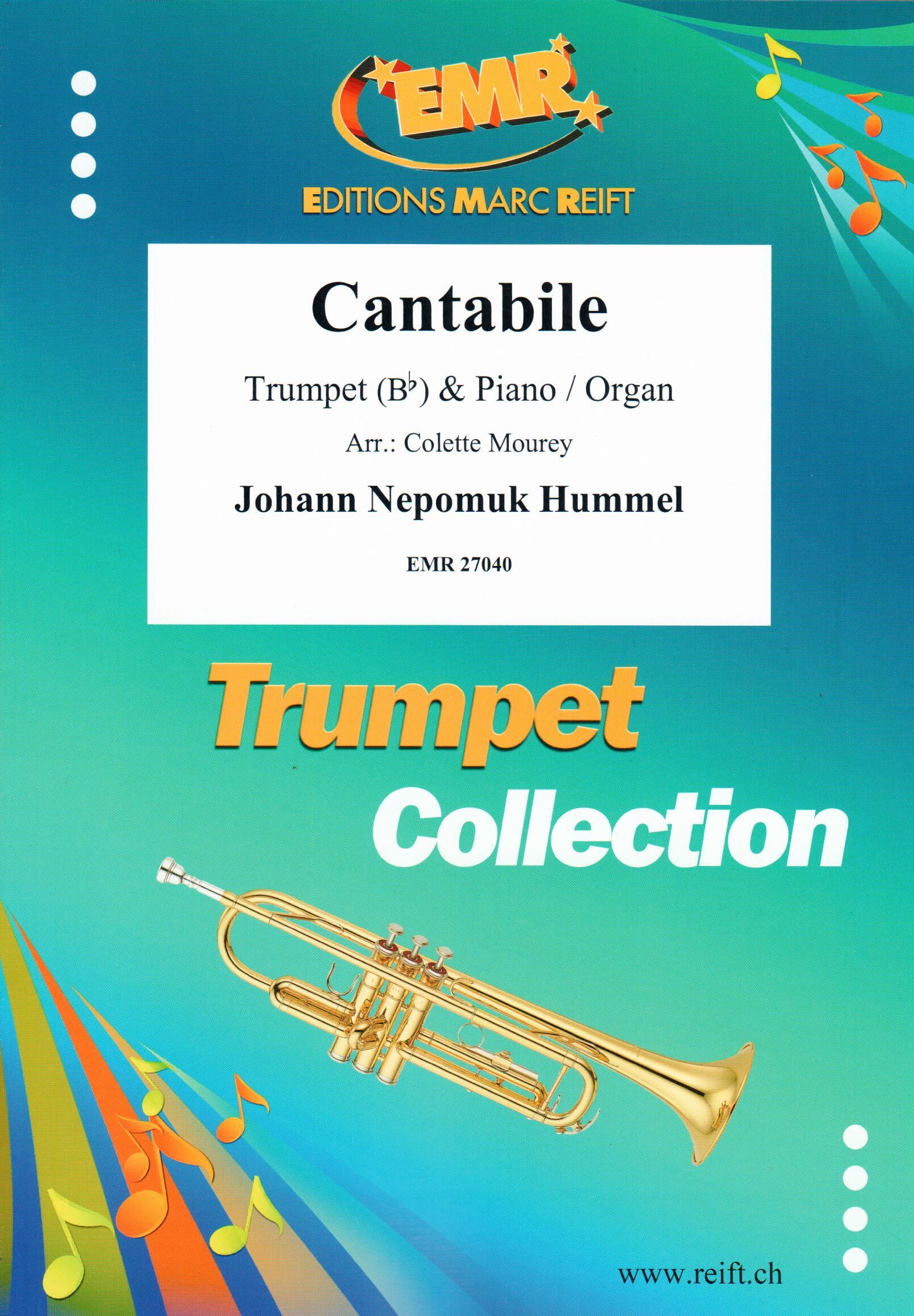 CANTABILE, SOLOS - B♭. Cornet/Trumpet with Piano