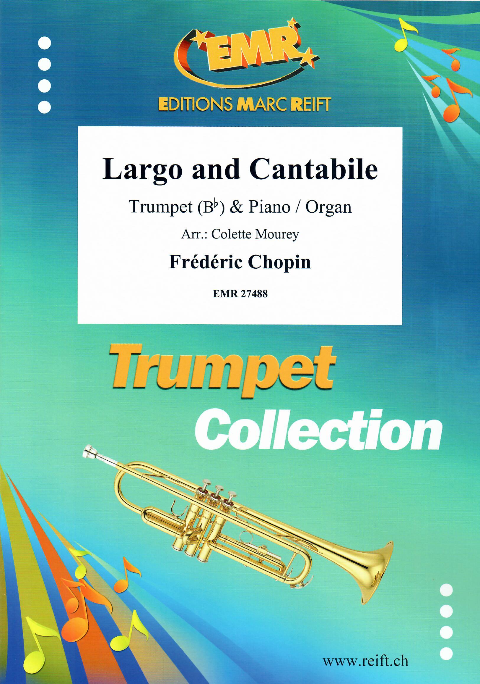LARGO AND CANTABILE, SOLOS - B♭. Cornet/Trumpet with Piano