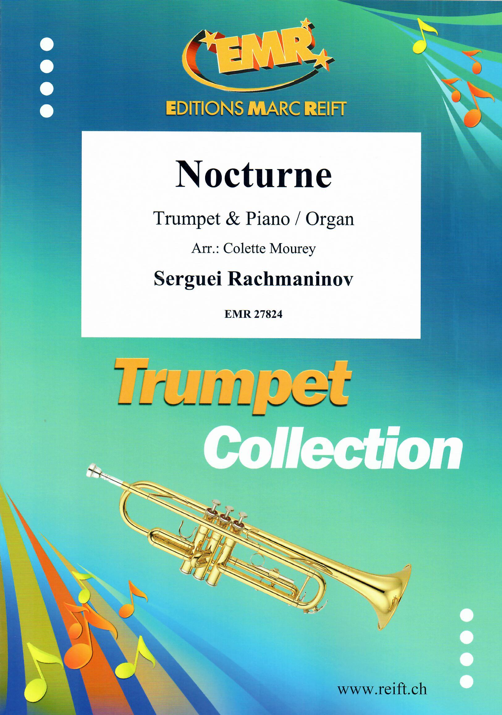NOCTURNE, SOLOS - B♭. Cornet/Trumpet with Piano