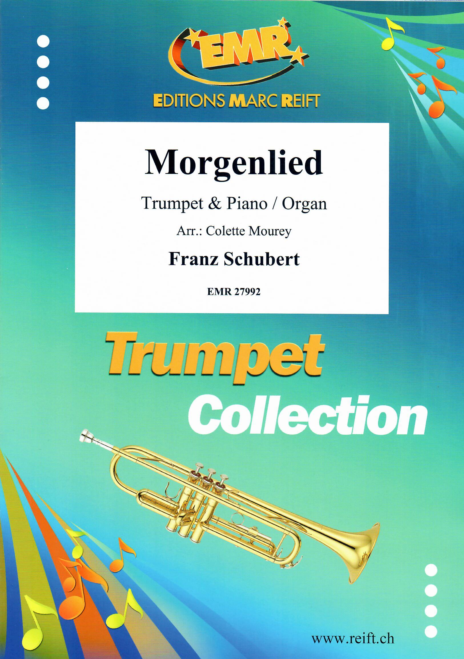 MORGENLIED, SOLOS - B♭. Cornet/Trumpet with Piano