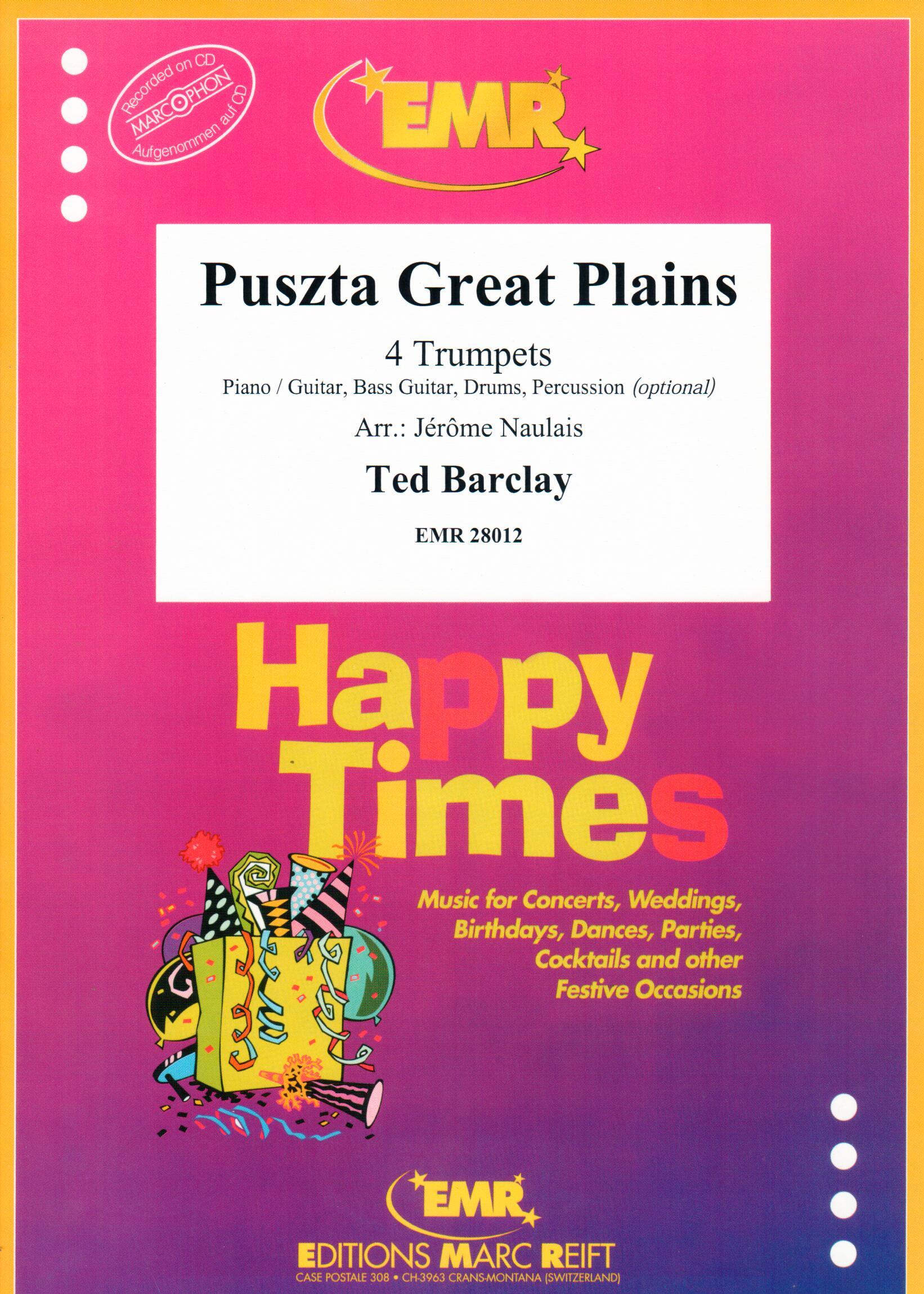 PUSZTA GREAT PLAINS, SOLOS - B♭. Cornet/Trumpet with Piano