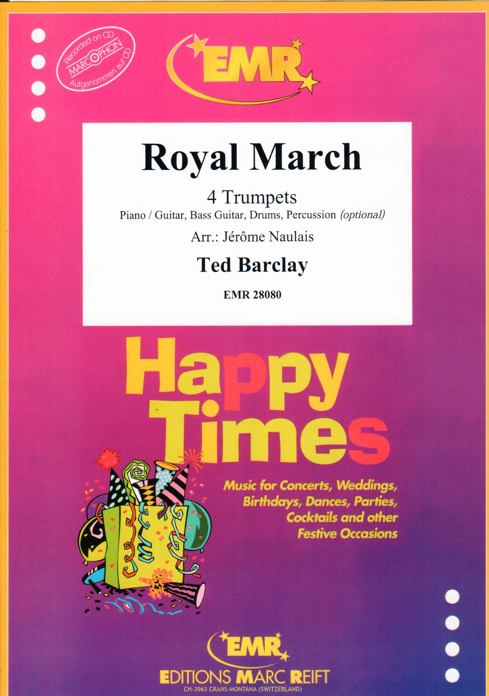 ROYAL MARCH, SOLOS - B♭. Cornet/Trumpet with Piano