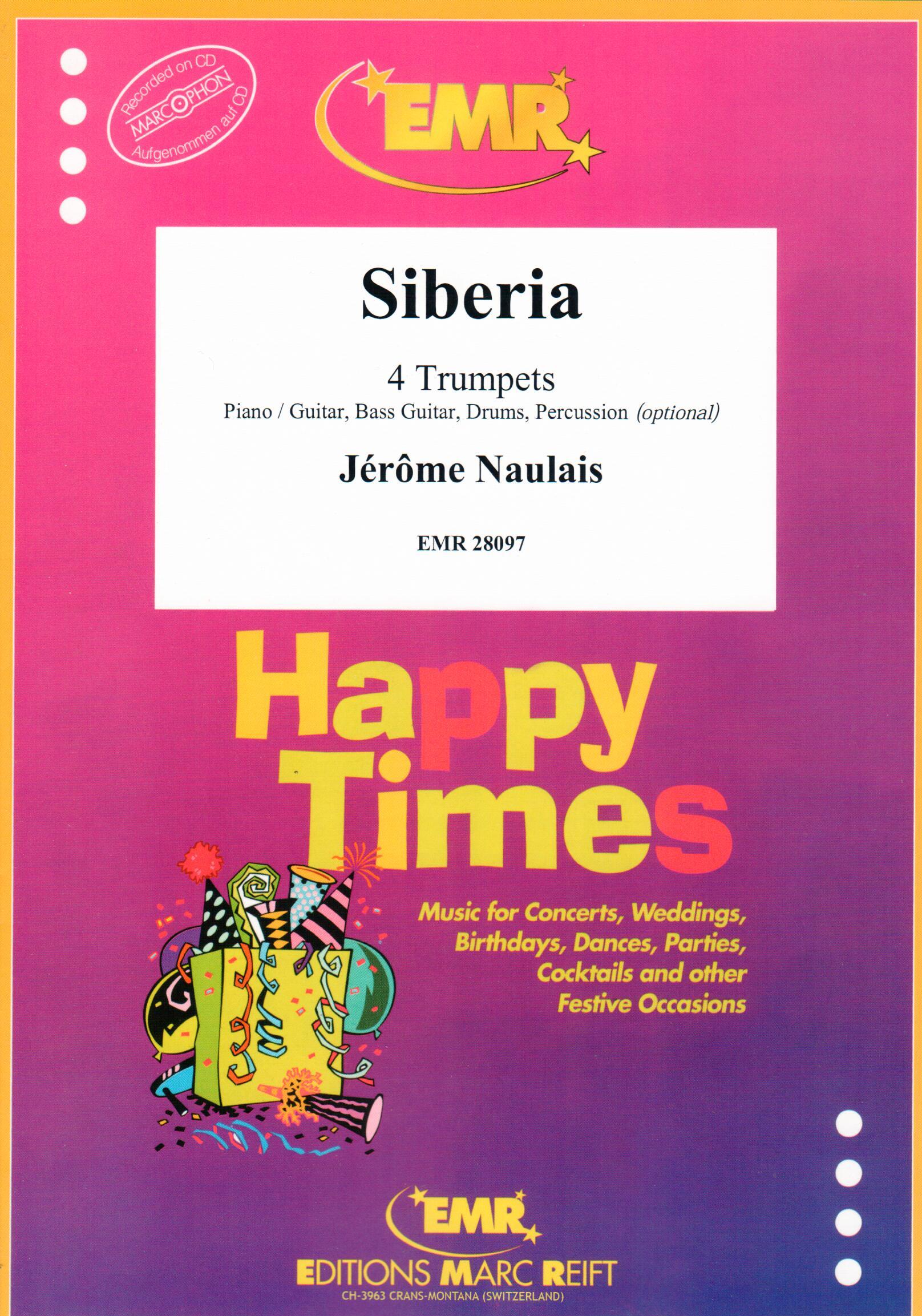 SIBERIA, SOLOS - B♭. Cornet/Trumpet with Piano