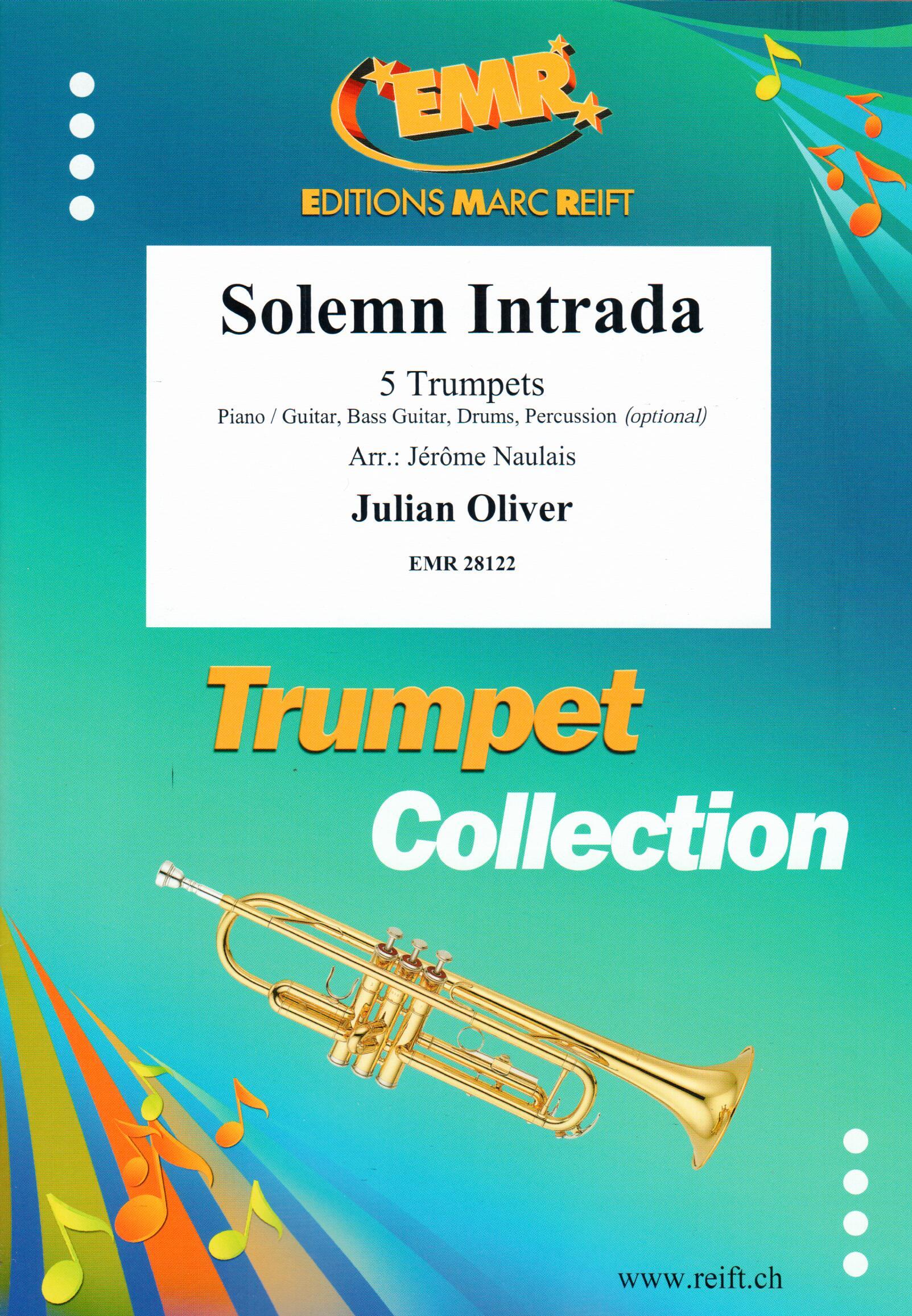 SOLEMN INTRADA, SOLOS - B♭. Cornet/Trumpet with Piano