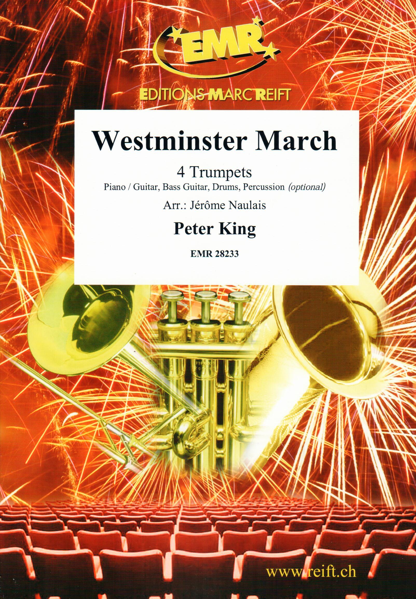 WESTMINSTER MARCH, SOLOS - B♭. Cornet/Trumpet with Piano