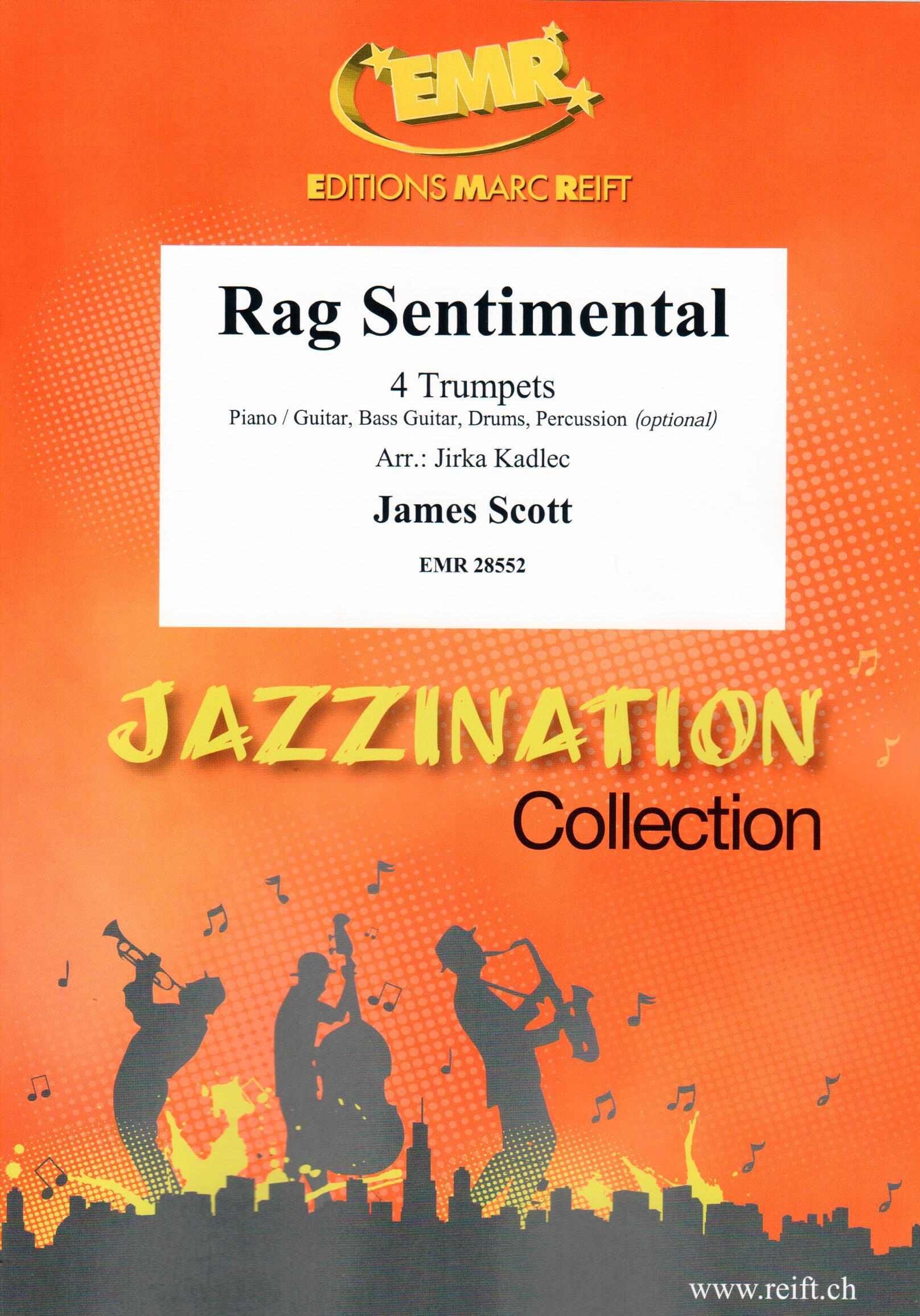 RAG SENTIMENTAL, SOLOS - B♭. Cornet/Trumpet with Piano