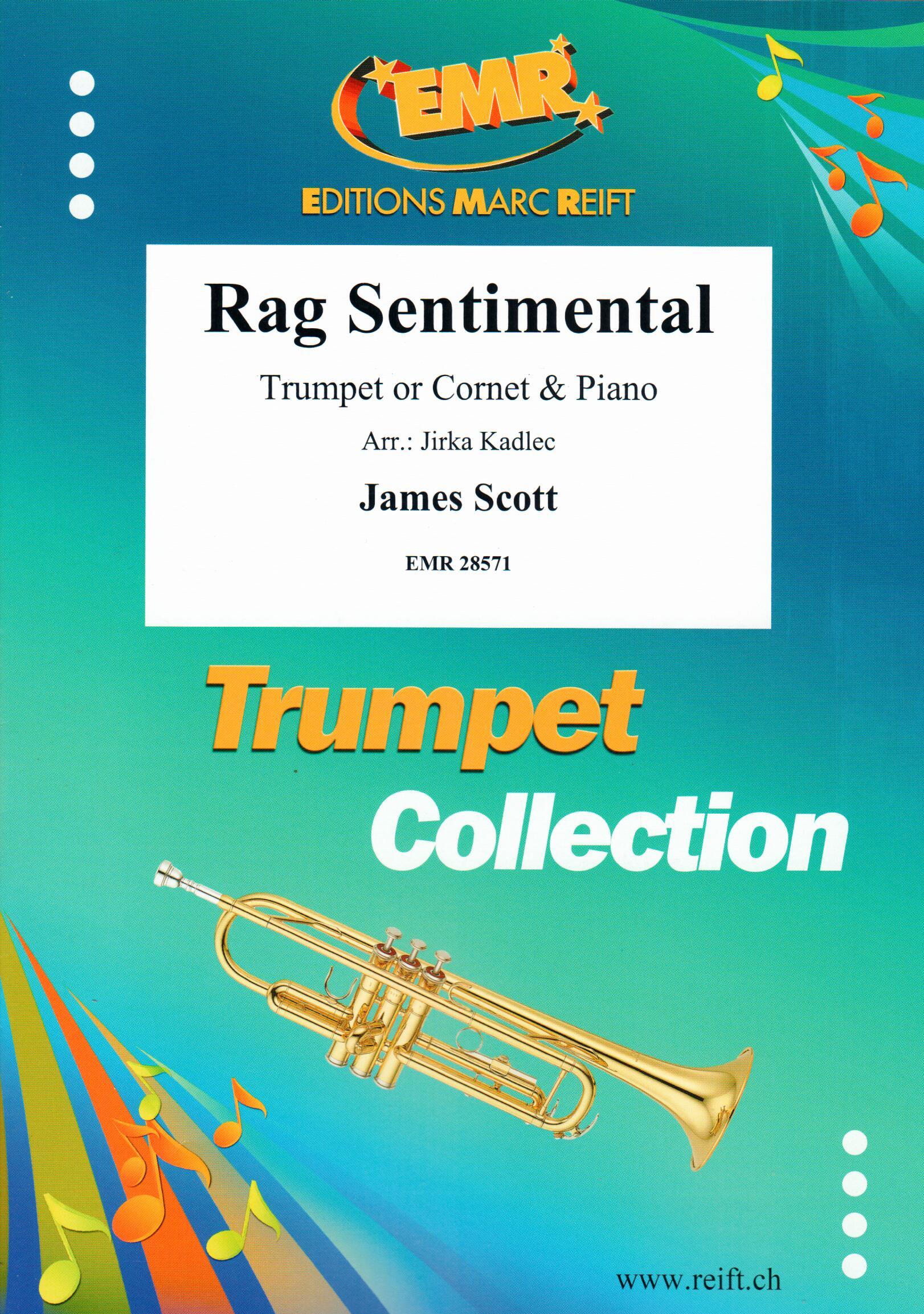 RAG SENTIMENTAL, SOLOS - B♭. Cornet/Trumpet with Piano