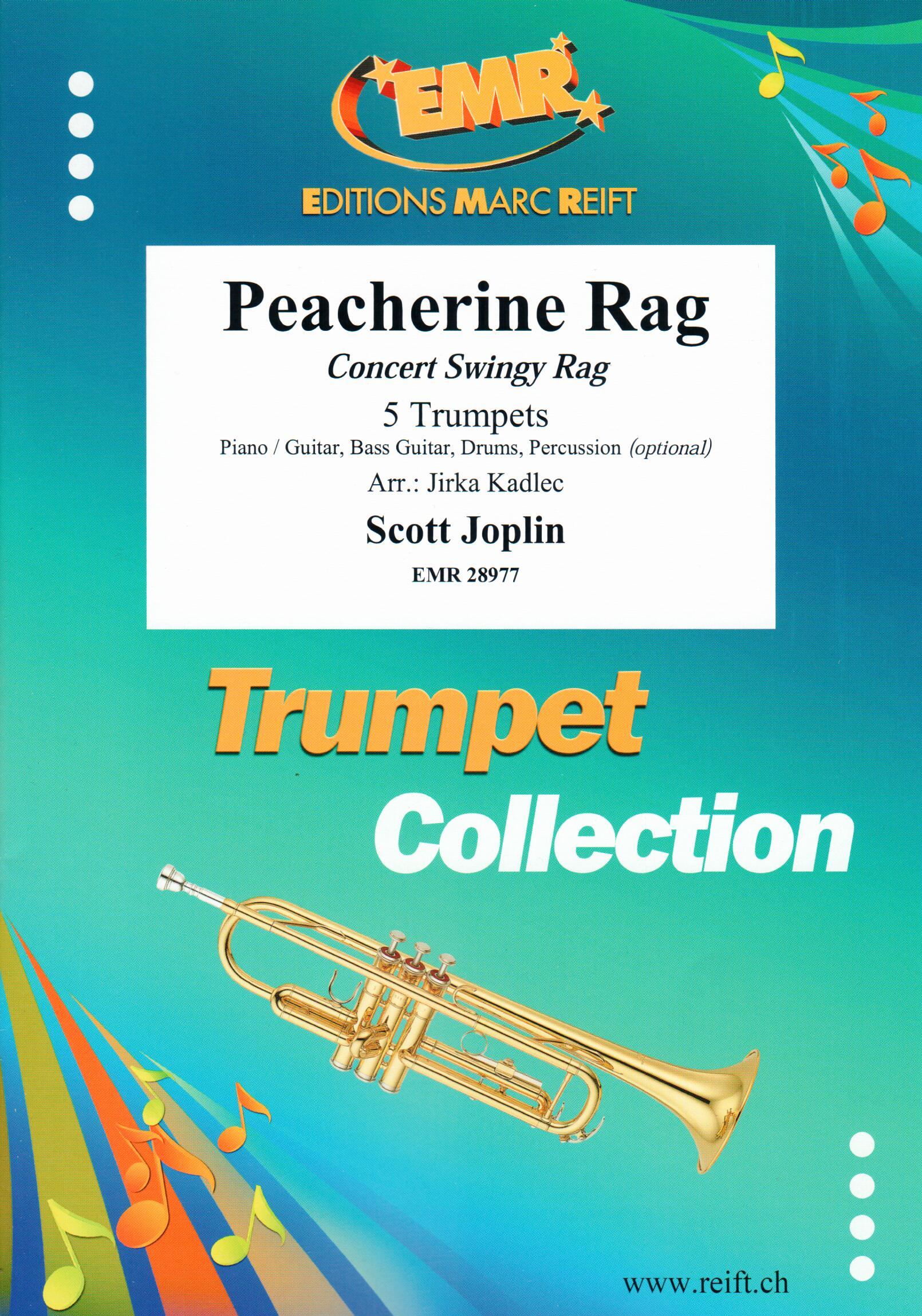 PEACHERINE RAG, SOLOS - B♭. Cornet/Trumpet with Piano
