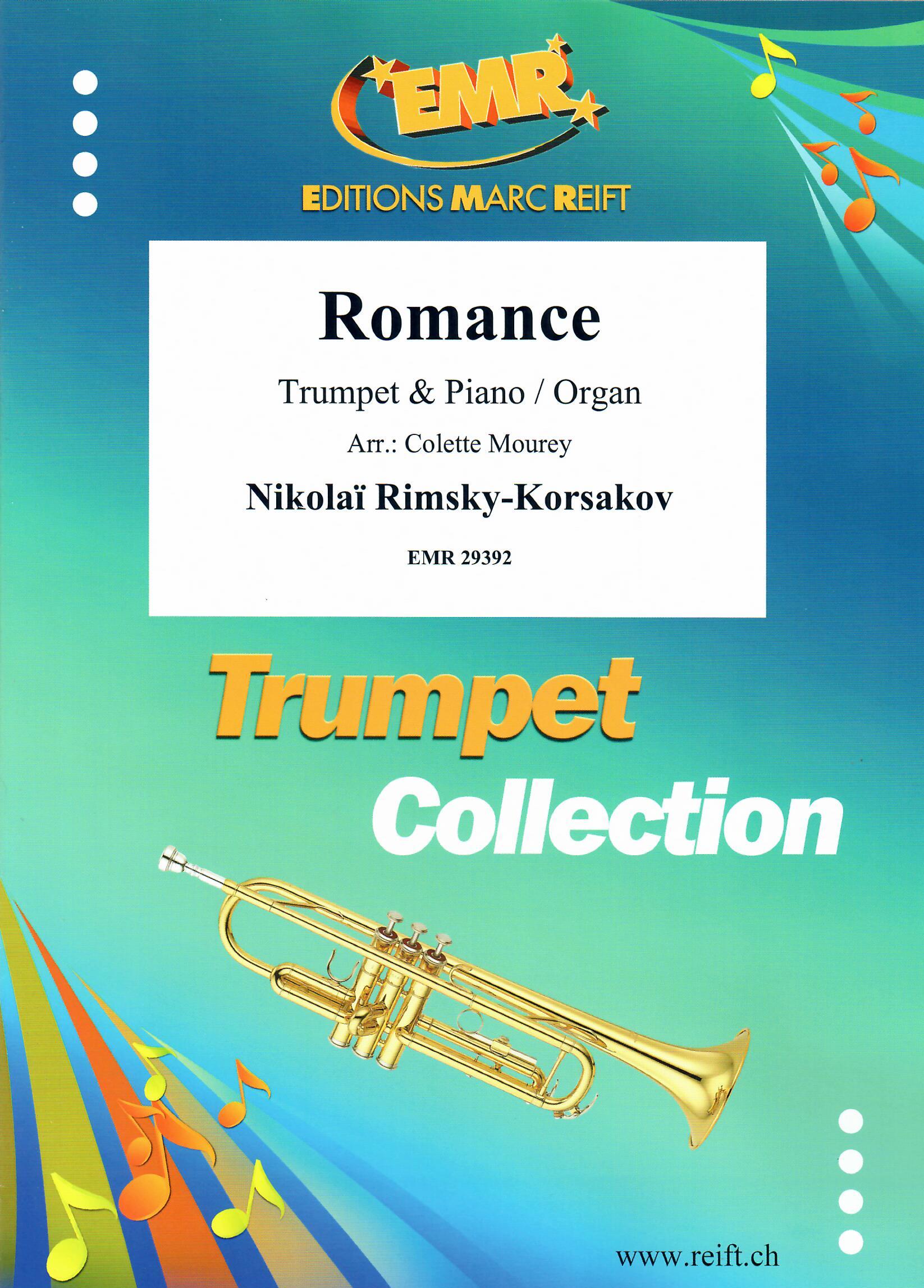 ROMANCE, SOLOS - B♭. Cornet/Trumpet with Piano