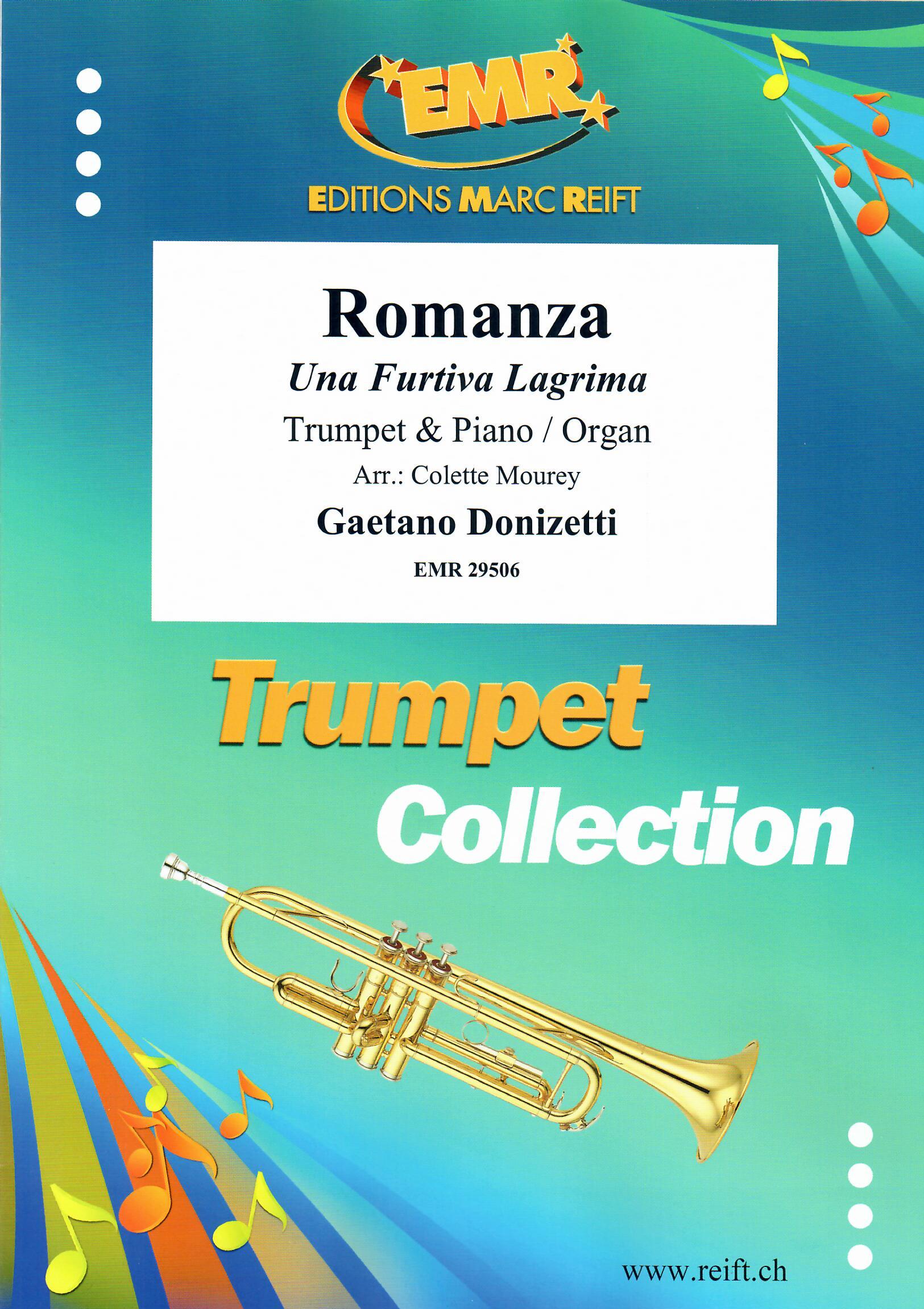 ROMANZA, SOLOS - B♭. Cornet/Trumpet with Piano